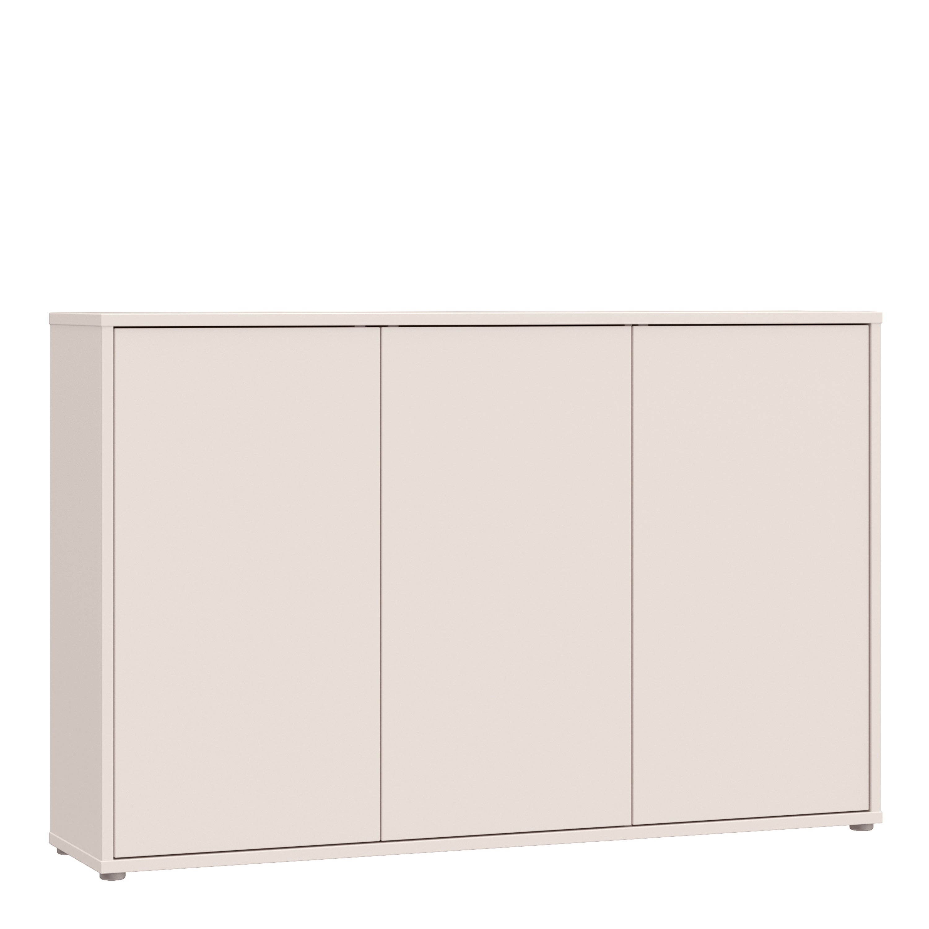 Alice Springs 3 Door Sideboard with Push-to-Open Doors in Sand