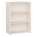 Alice Springs Low Wide Bookcase with Open Shelving in Sand