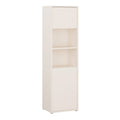 Alice Springs Tall Storage Cabinet with 2 Push-to-Open Doors & 1 Shelf in Sand