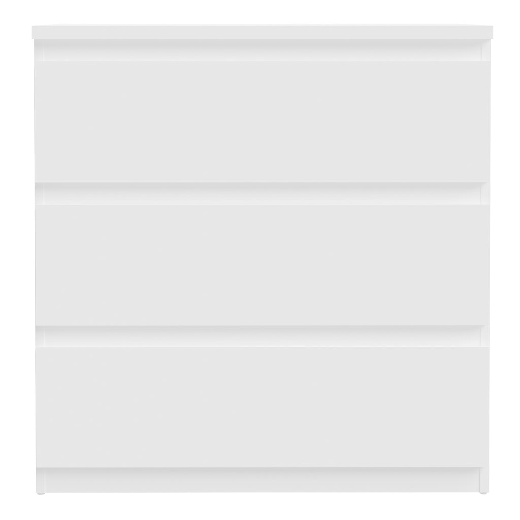 Edmore 3 Drawer Chest in White