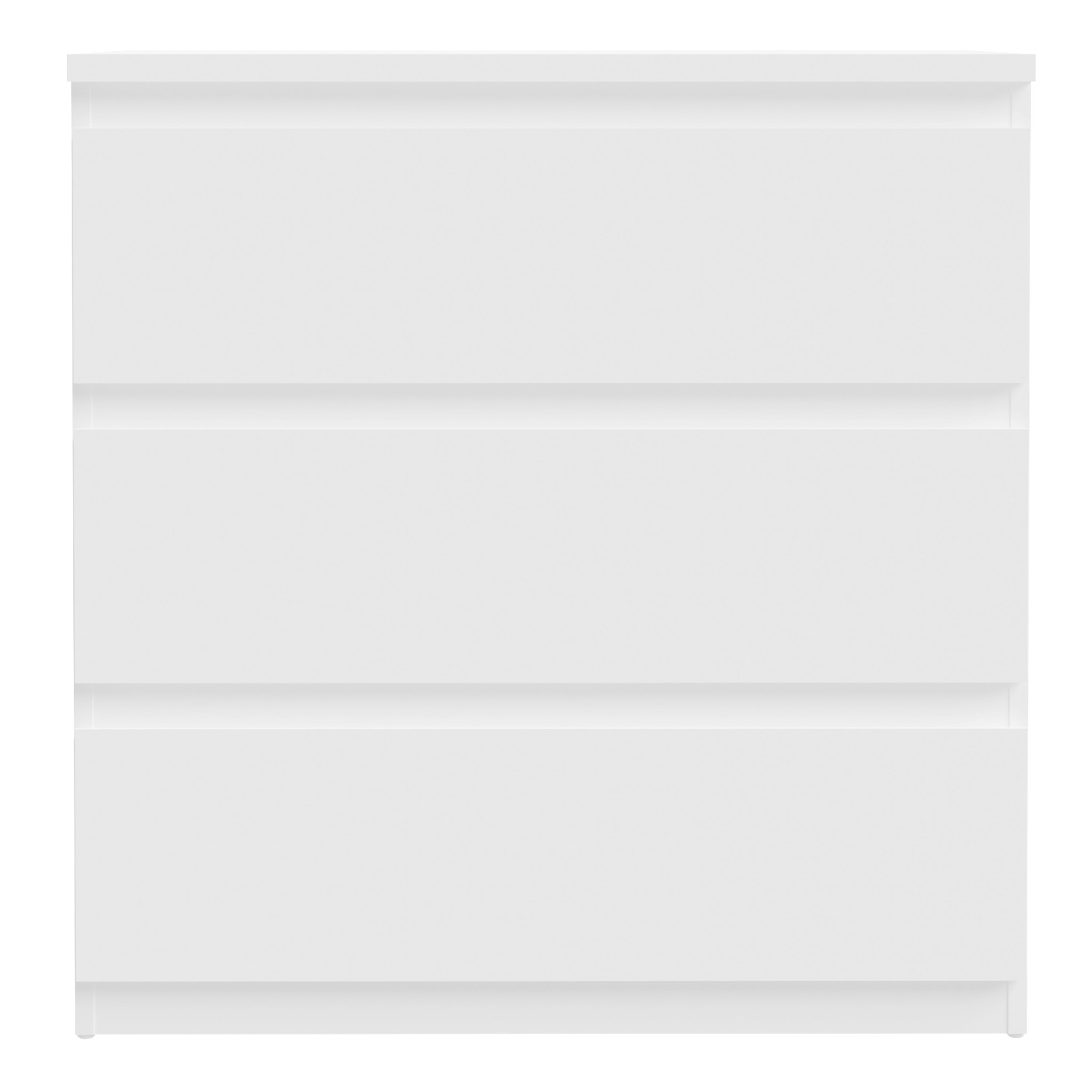 Edmore 3 Drawer Chest in White