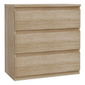 Edmore 3 Drawer Chest in Sonoma Oak