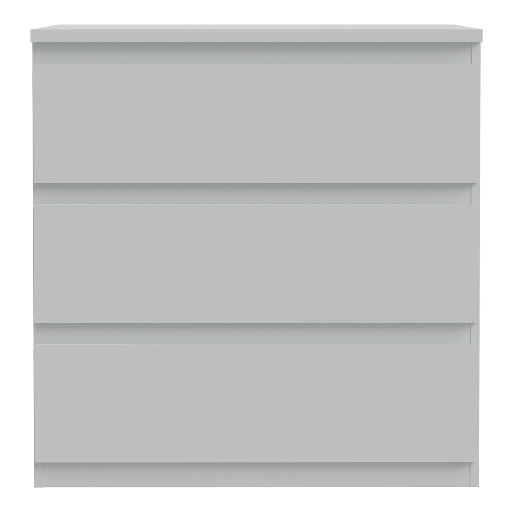 Edmore 3 Drawer Chest in Light Grey