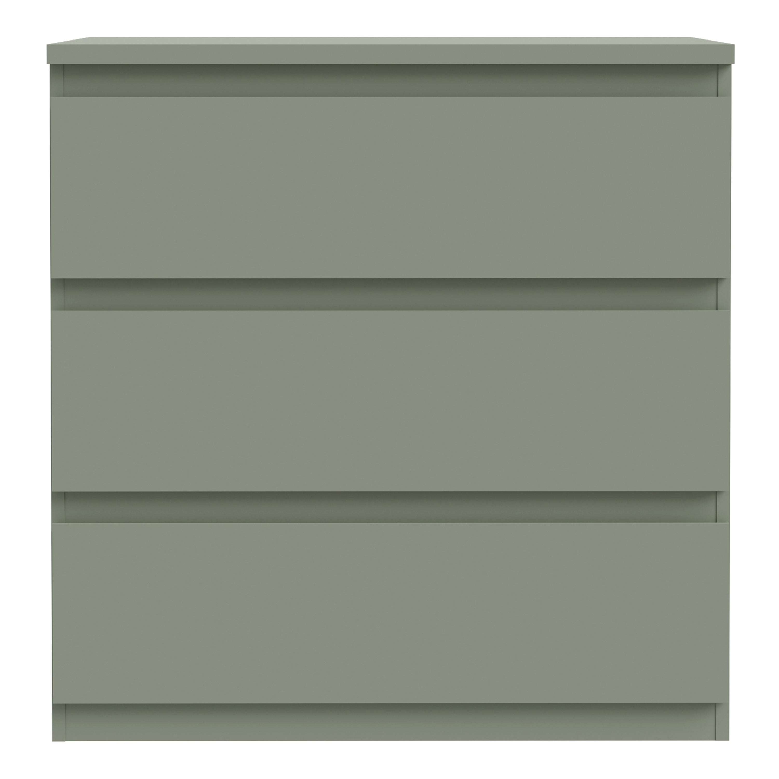 Edmore 3 Drawer Chest in Sage Green