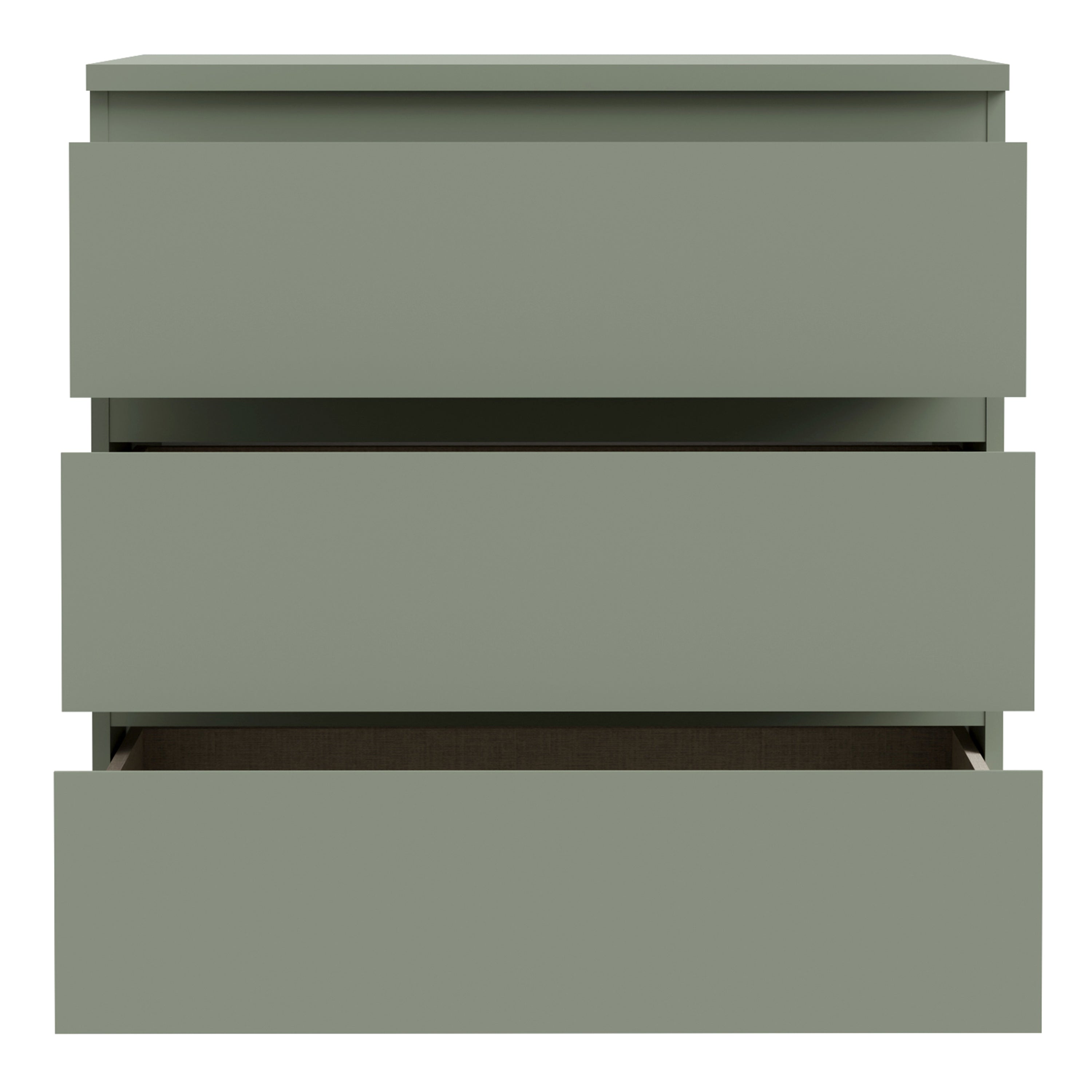 Edmore 3 Drawer Chest in Sage Green