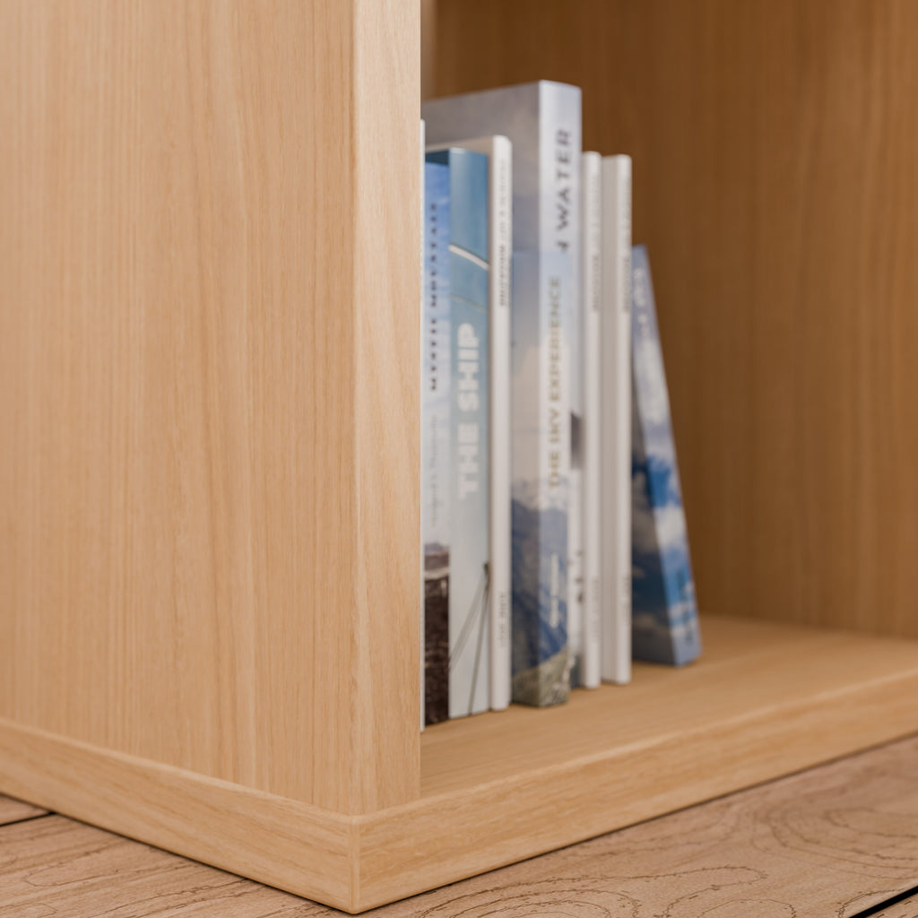 Mauro Singular Storage Unit in Elegancia Oak
