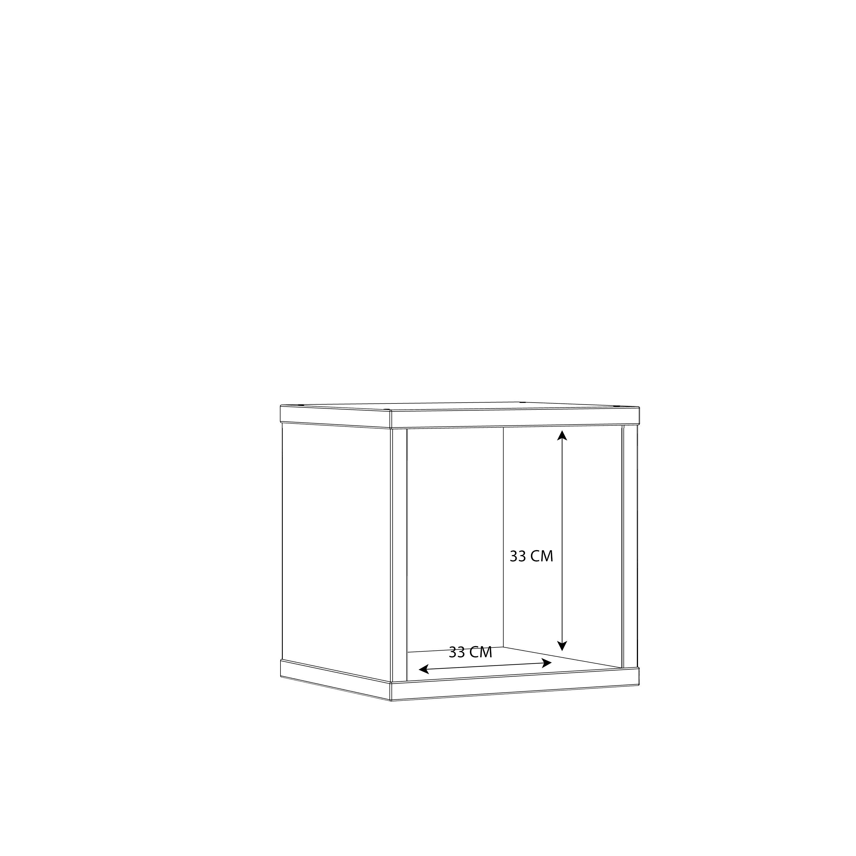 Mauro Singular Storage Unit in Sage Green