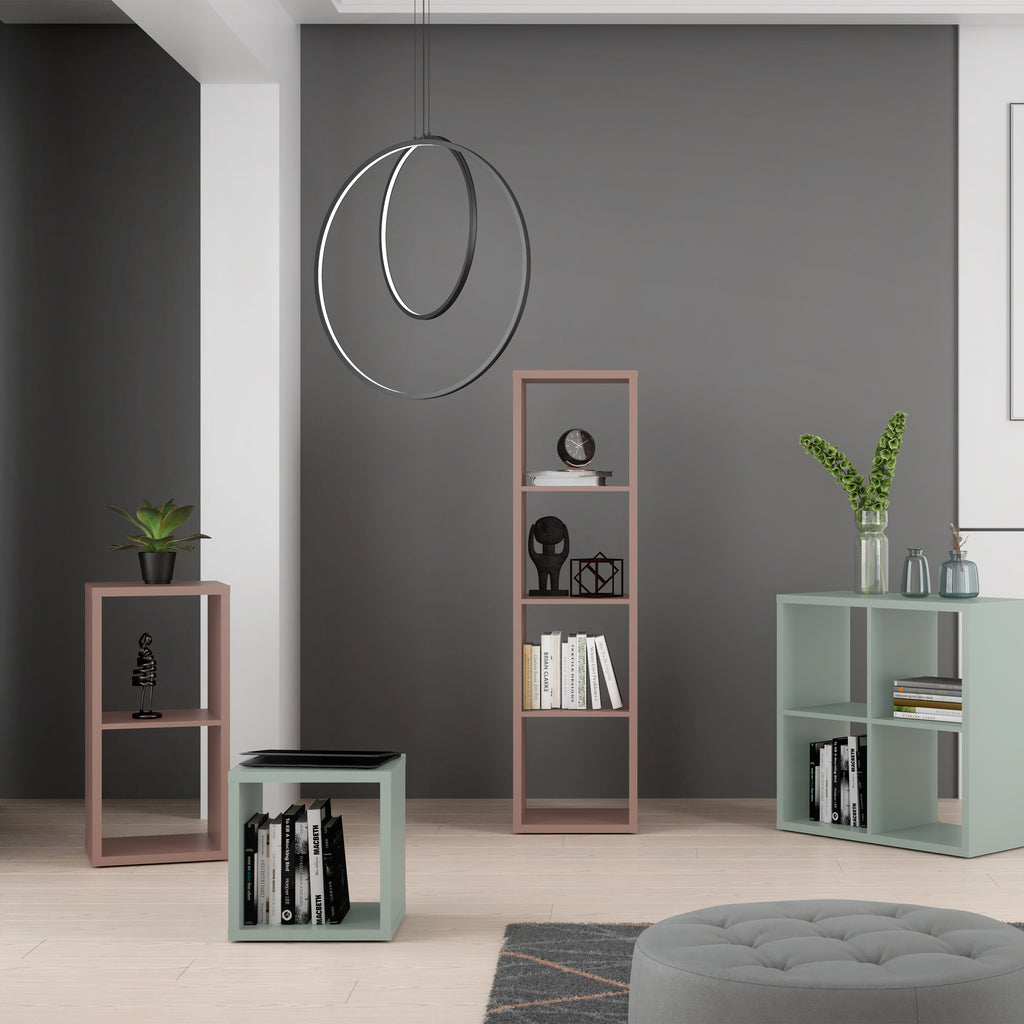 Mauro 1 Shelf Storage Unit in Sage Green