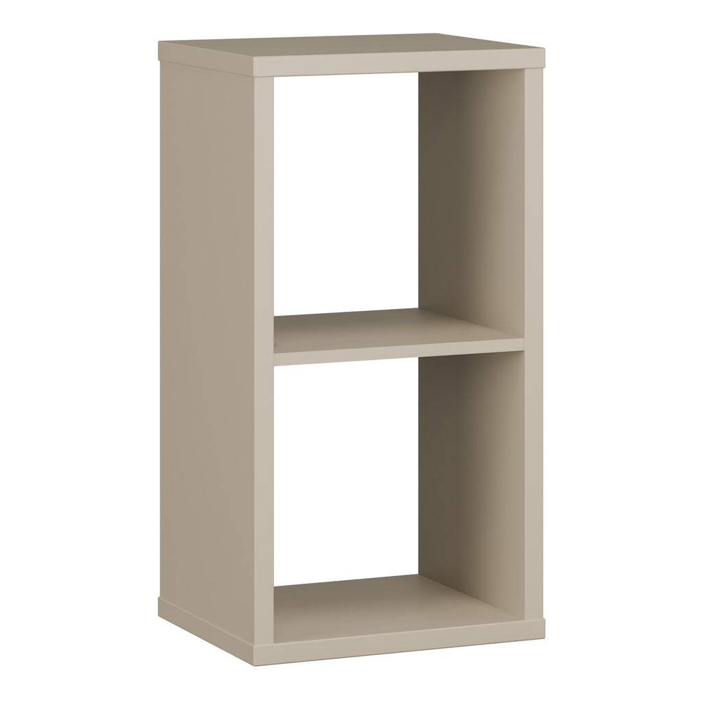 Mauro 1 Shelf Storage Unit in Taupe