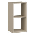 Mauro 1 Shelf Storage Unit in Taupe