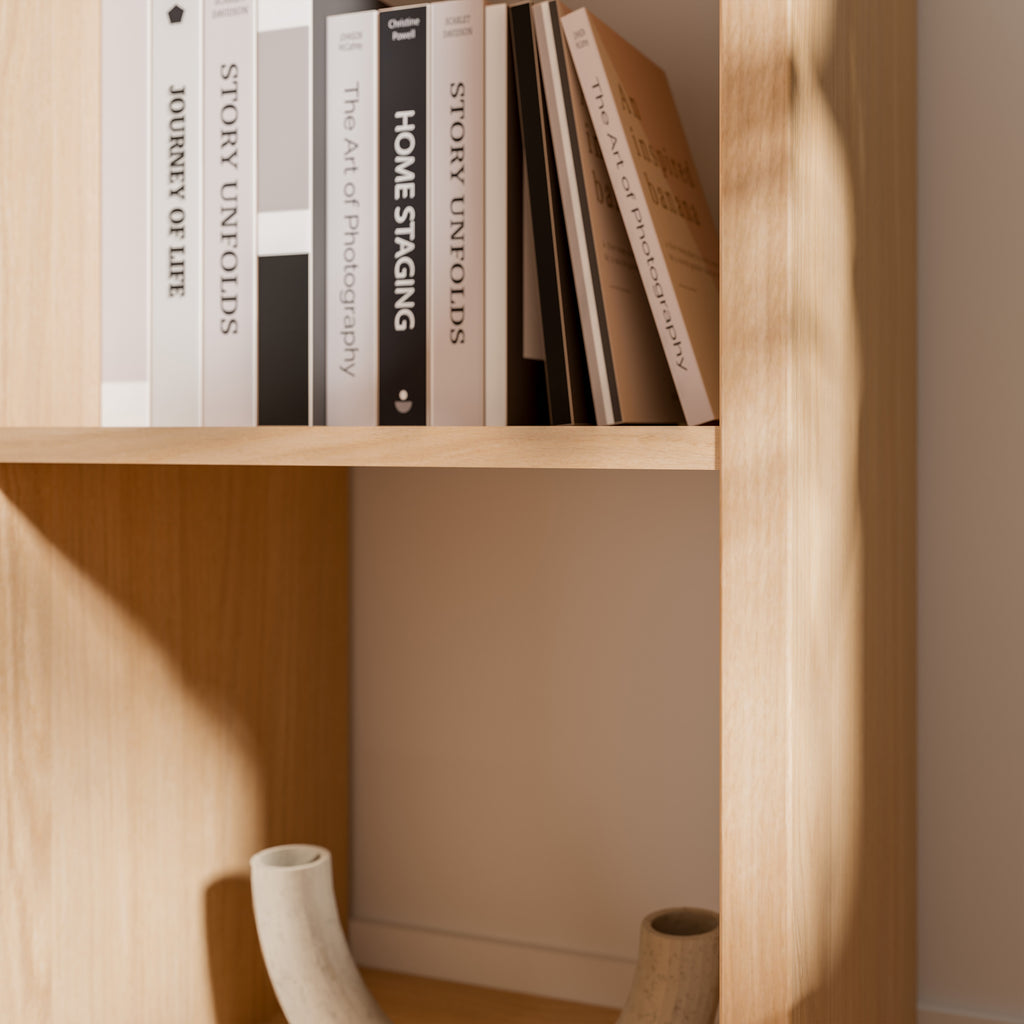 Mauro 2x2 Storage Unit in Elegancia Oak