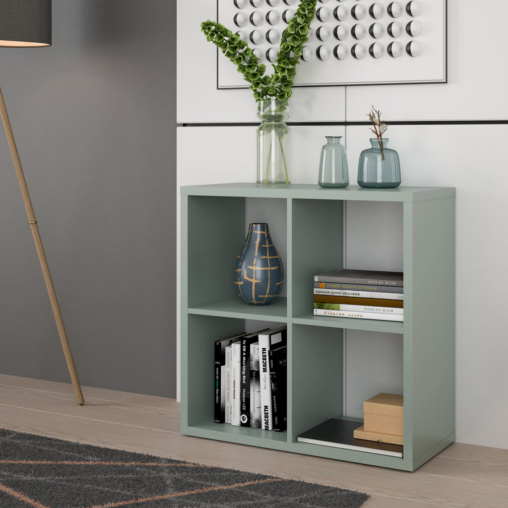 Mauro 2x2 Storage Unit in Sage Green