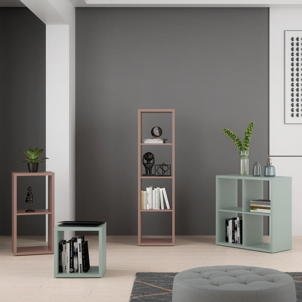 Mauro 2x2 Storage Unit in Sage Green
