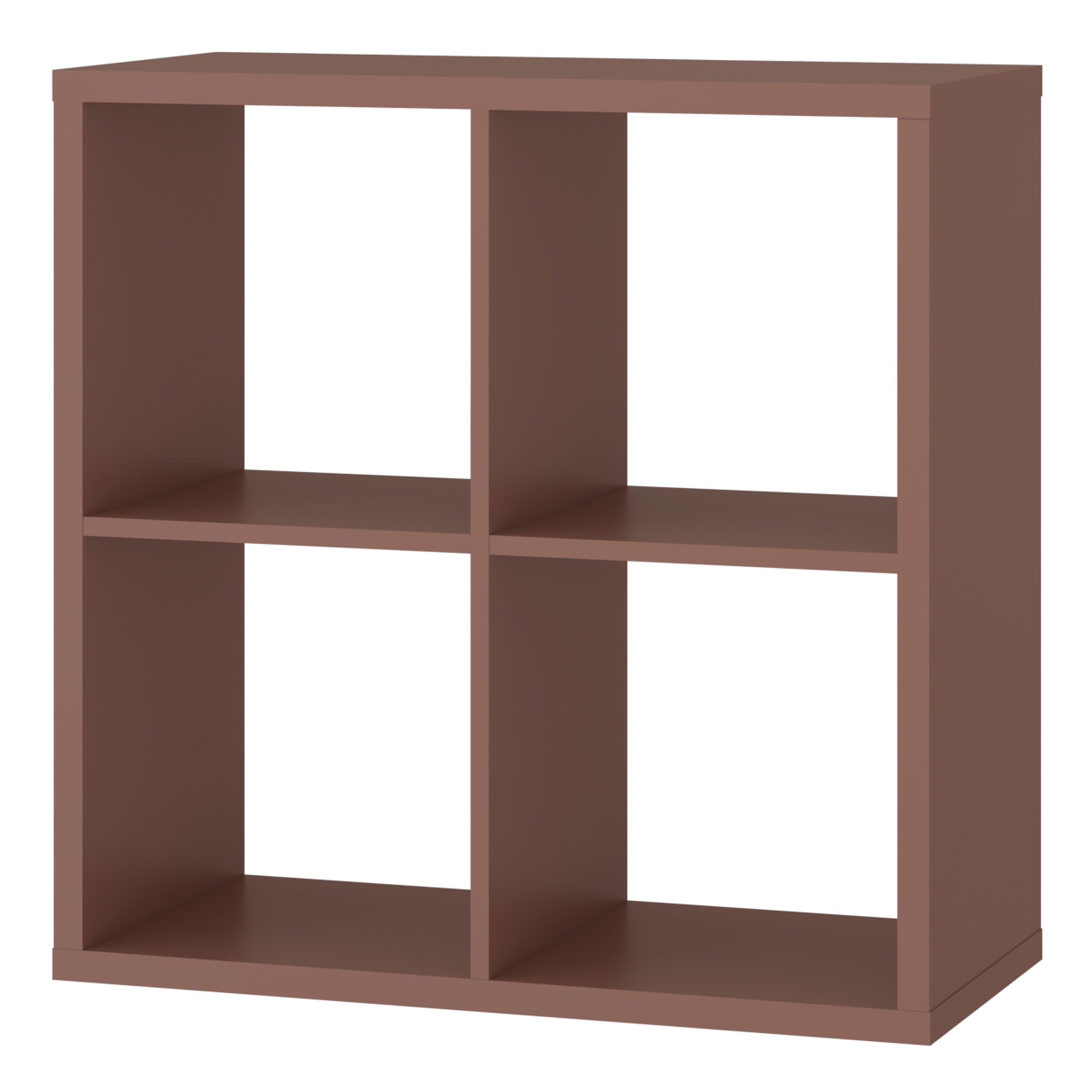 Mauro 2x2 Storage Unit in Terracotta