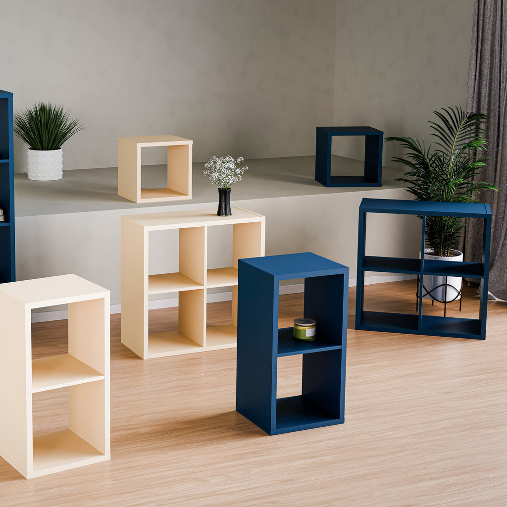 Mauro 2x2 Storage Unit in Blue
