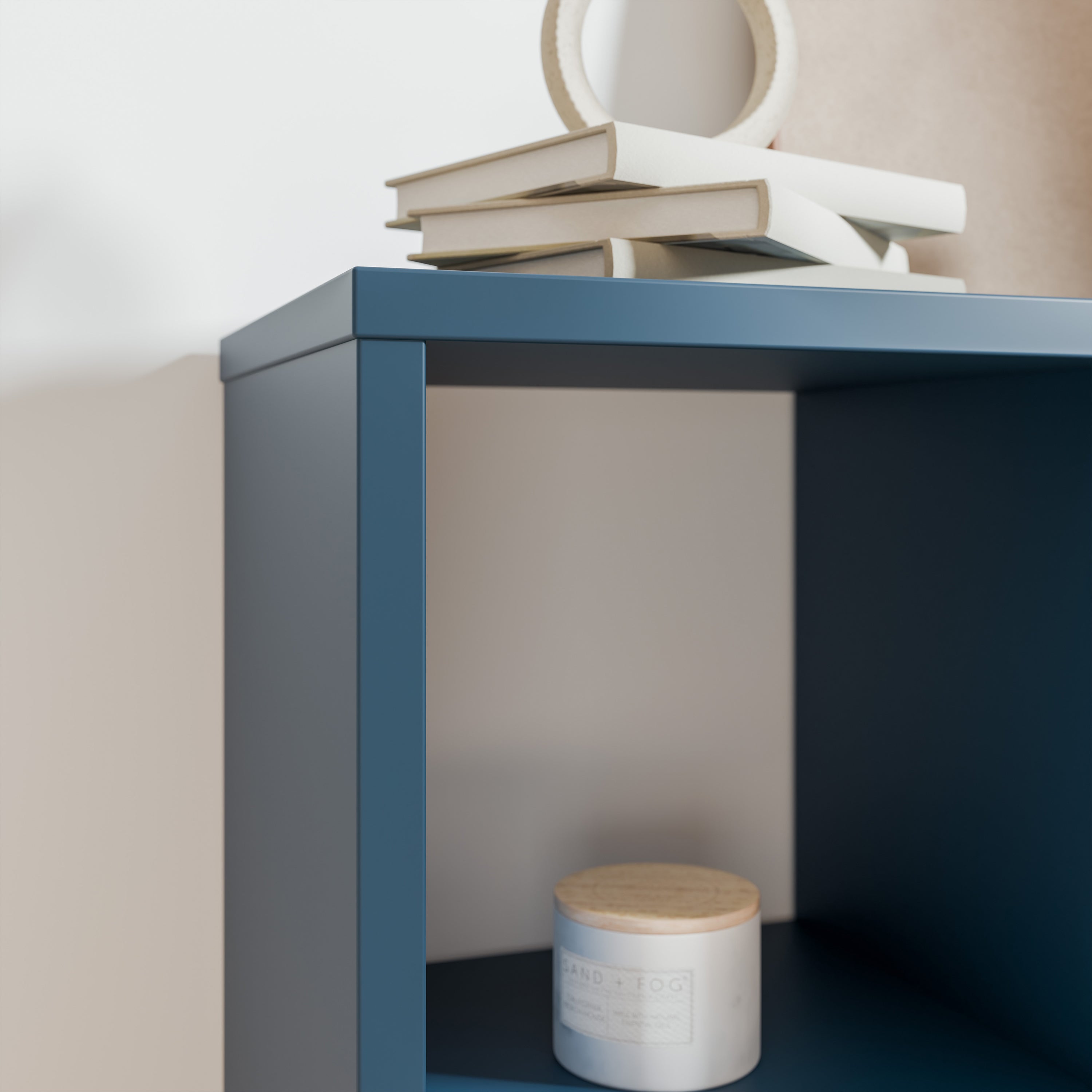 Mauro 2x2 Storage Unit in Blue