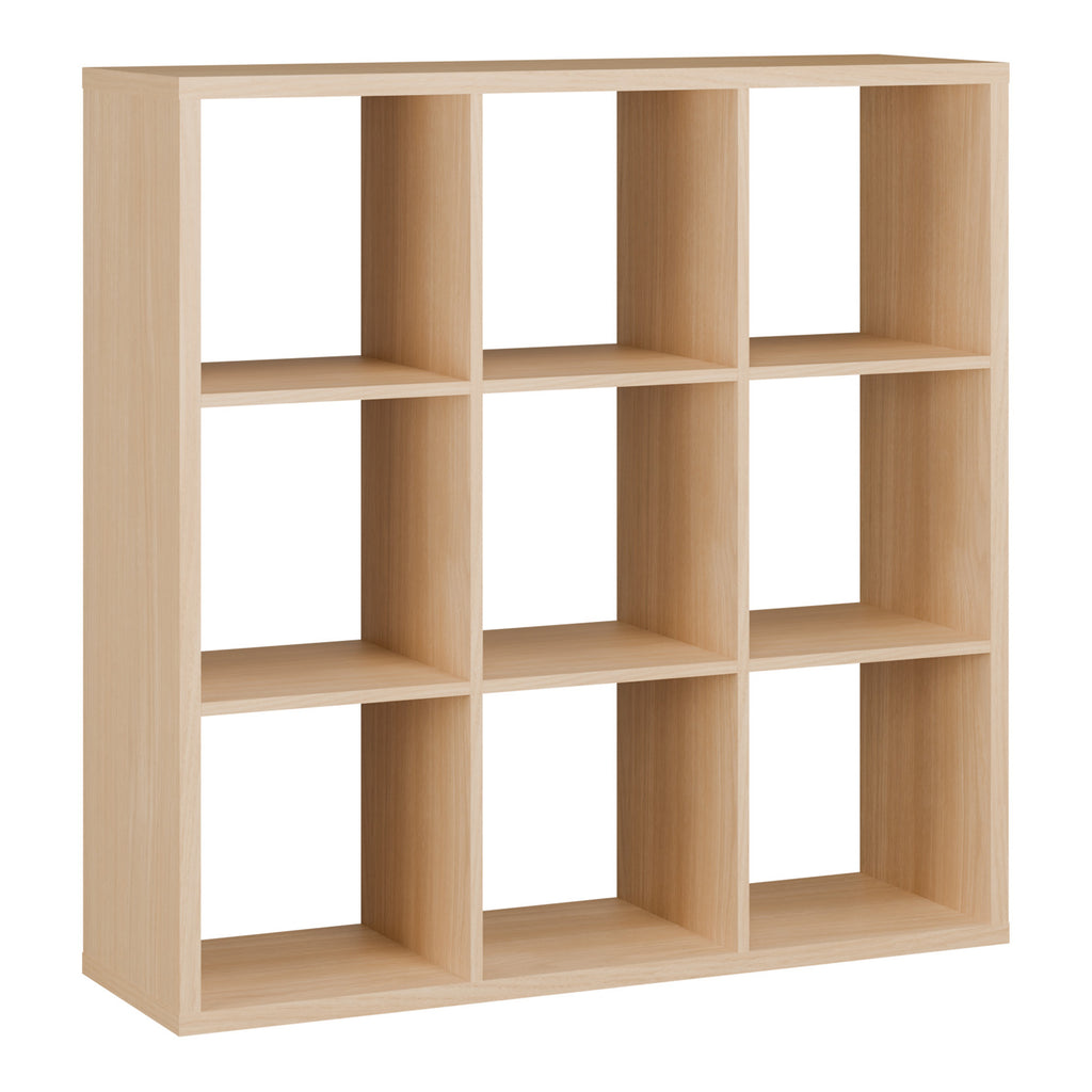 Mauro 3x3 Storage Unit in Elegancia Oak