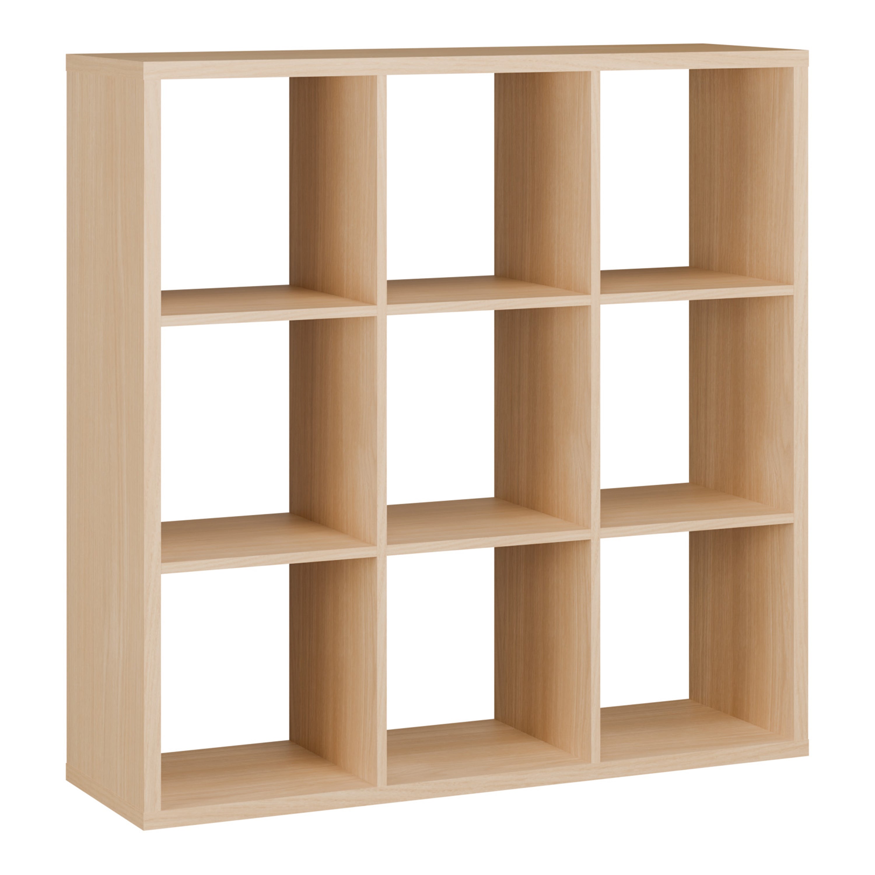 Mauro 3x3 Storage Unit in Elegancia Oak