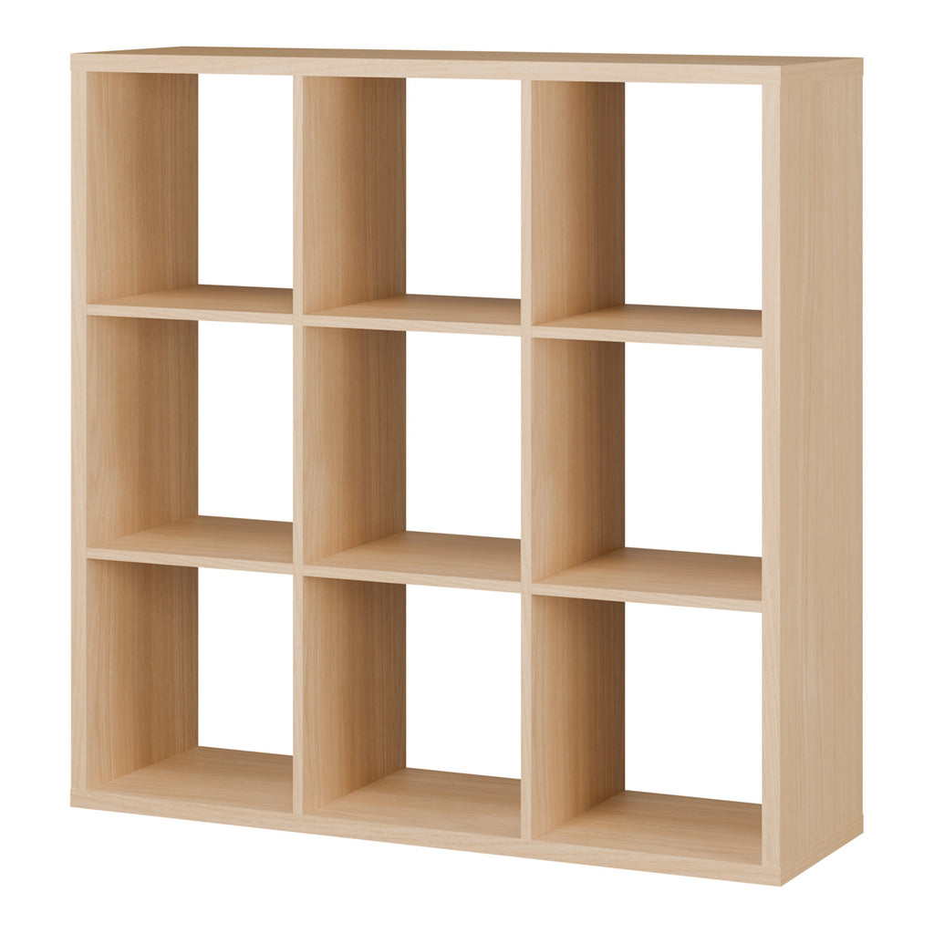 Mauro 3x3 Storage Unit in Elegancia Oak