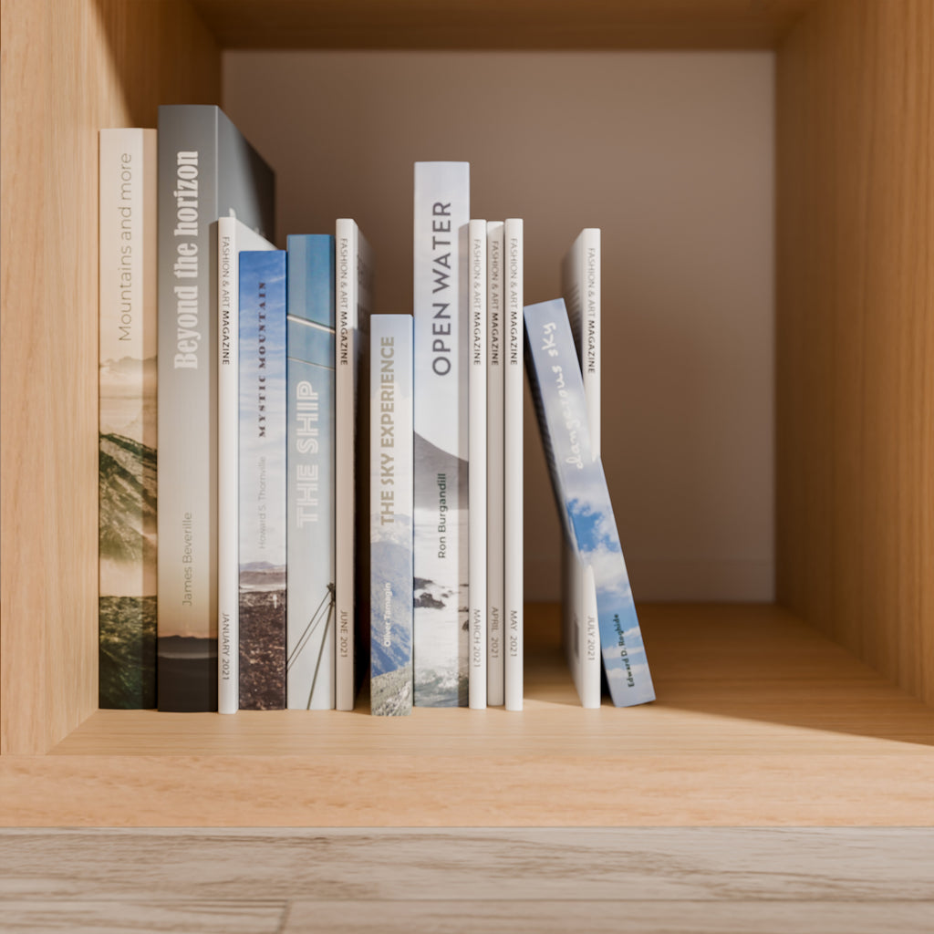 Mauro 3x3 Storage Unit in Elegancia Oak