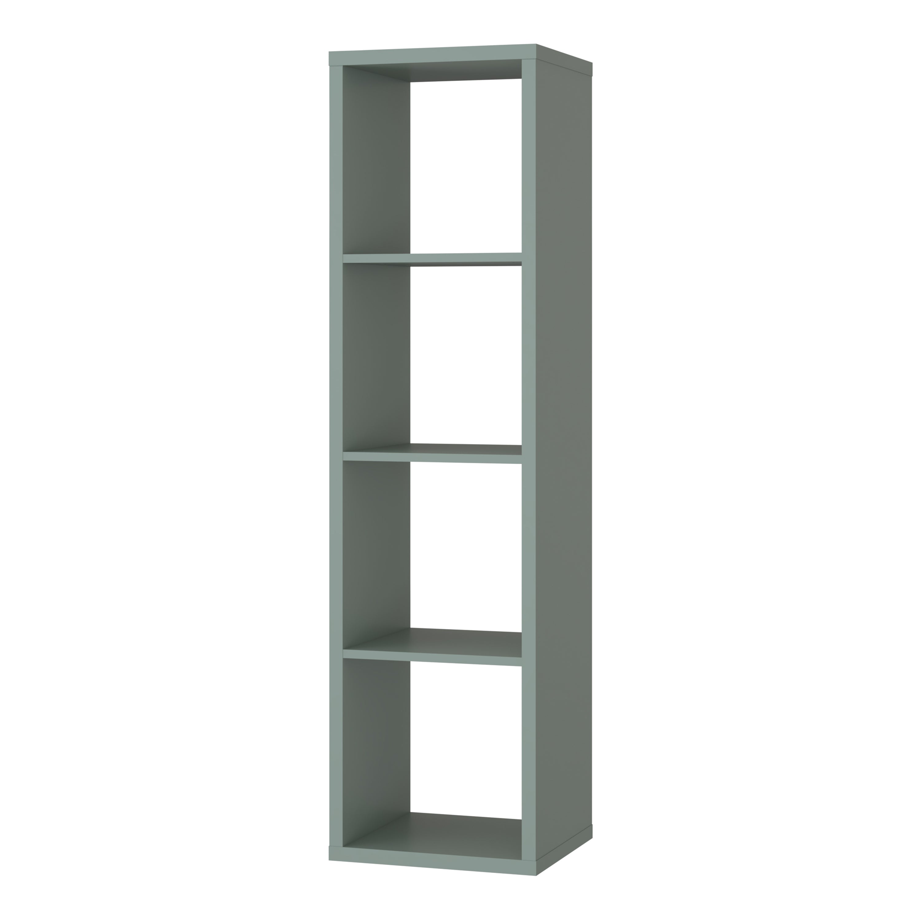 Mauro 3 Shelves Storage Unit in Sage Green