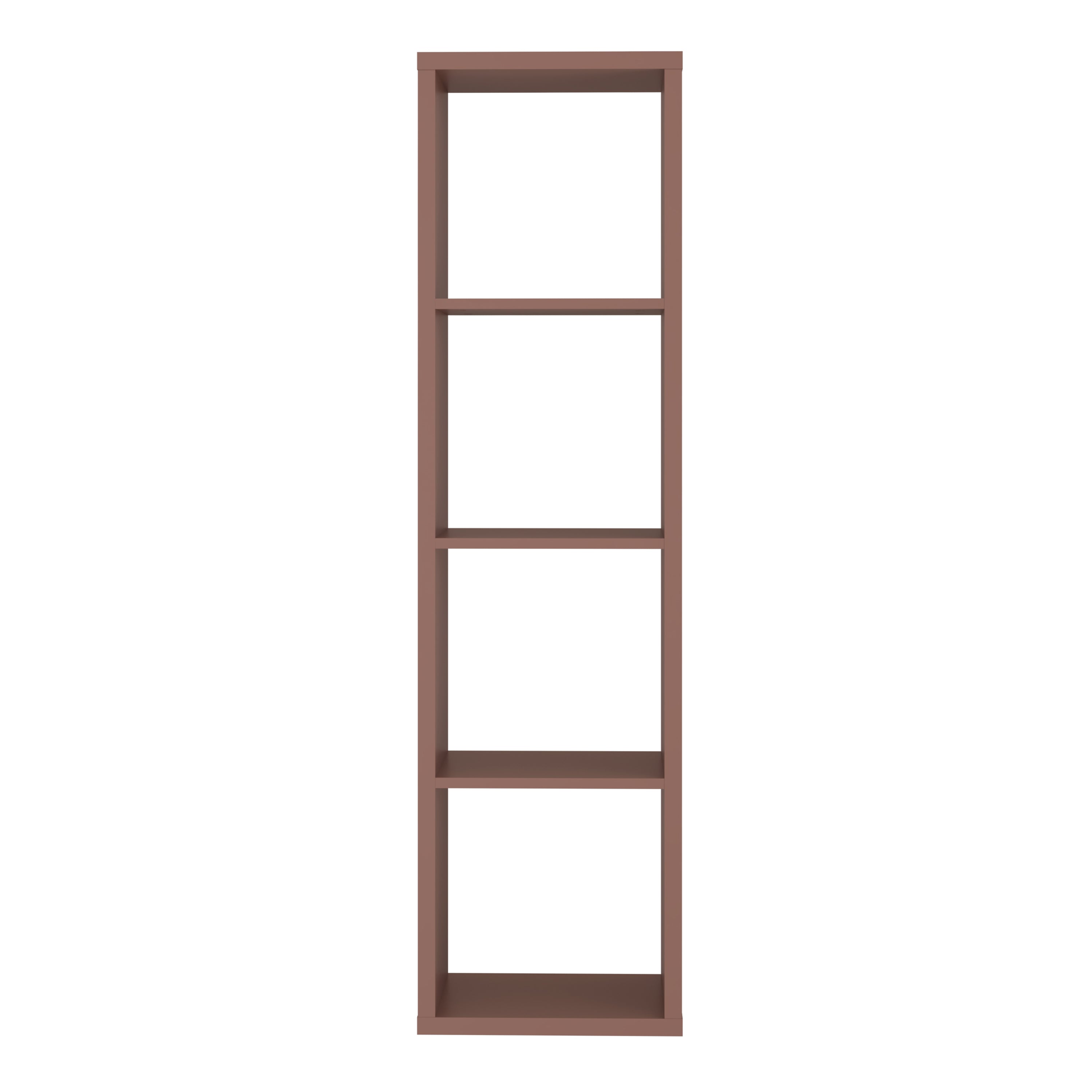 Mauro 3 Shelves Storage Unit in Terracotta