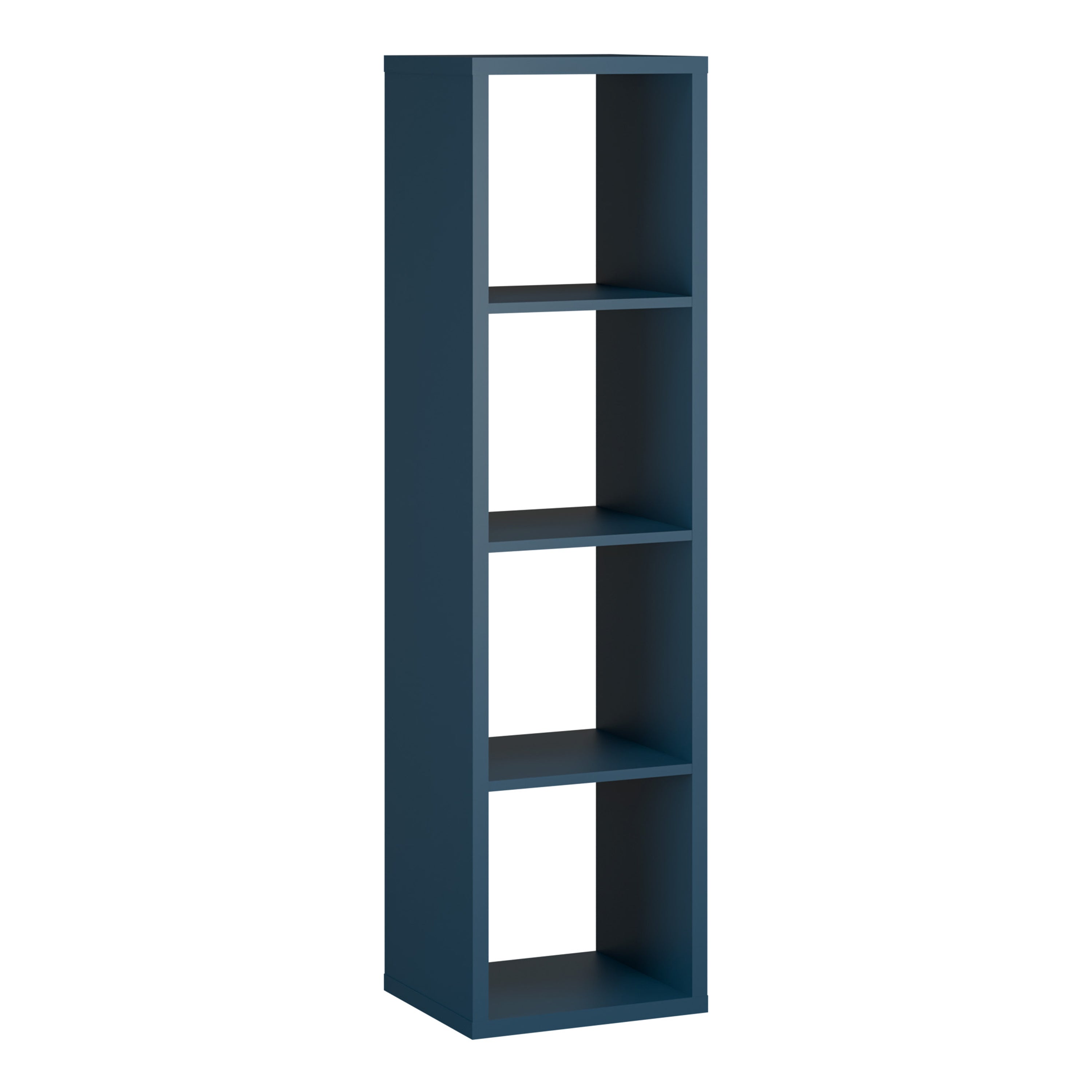 Mauro 3 Shelves Storage Unit in Blue