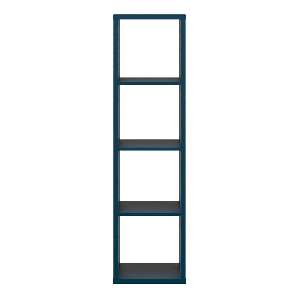 Mauro 3 Shelves Storage Unit in Blue