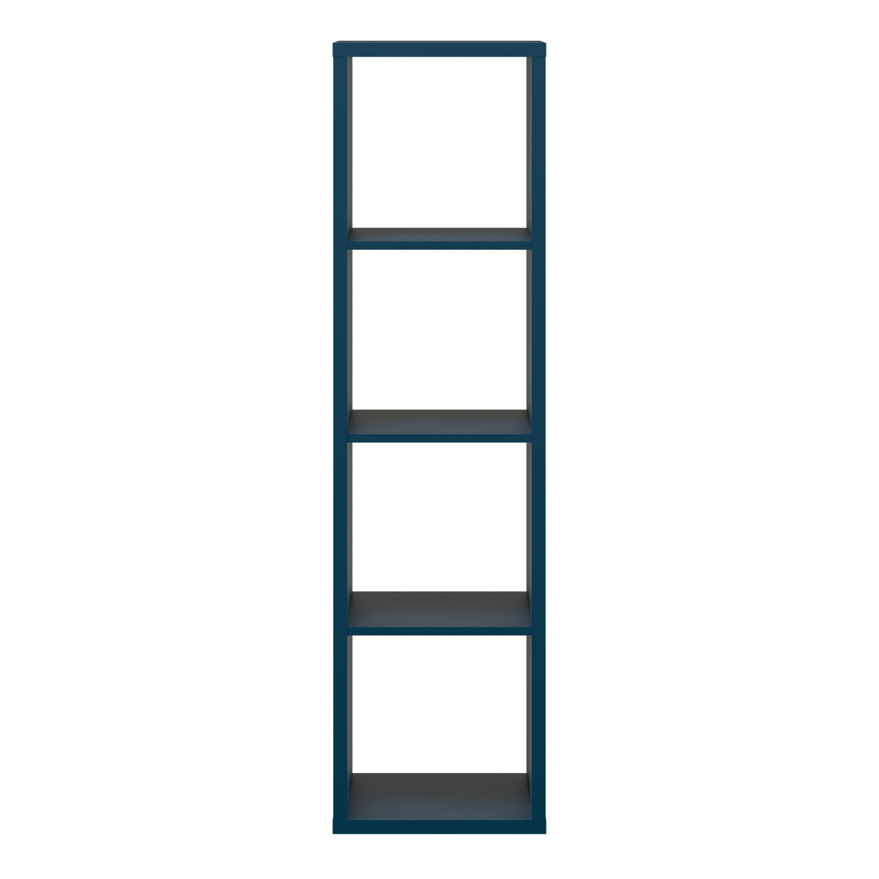 Mauro 3 Shelves Storage Unit in Blue