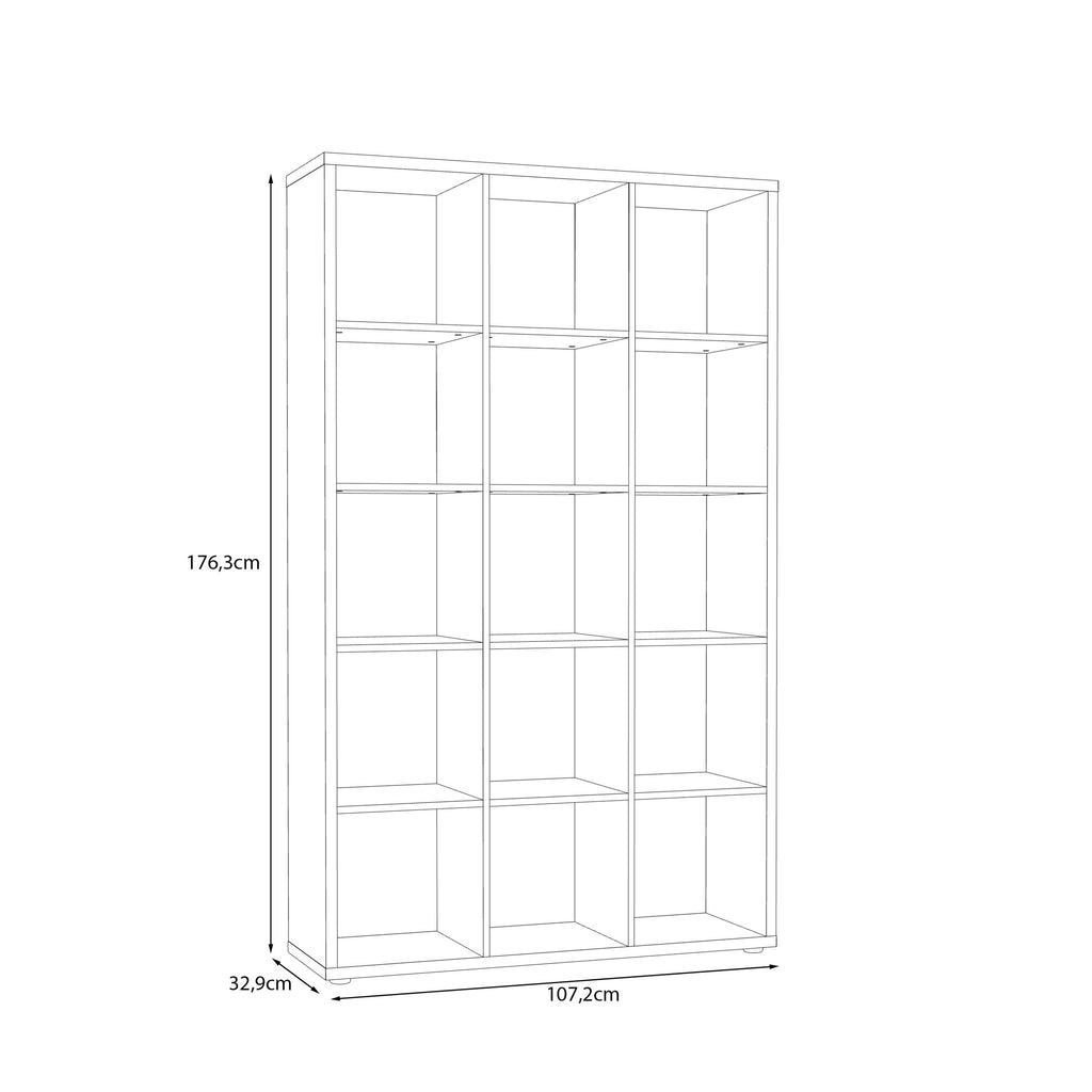 Mauro 3x5 Storage Elegancia Oak