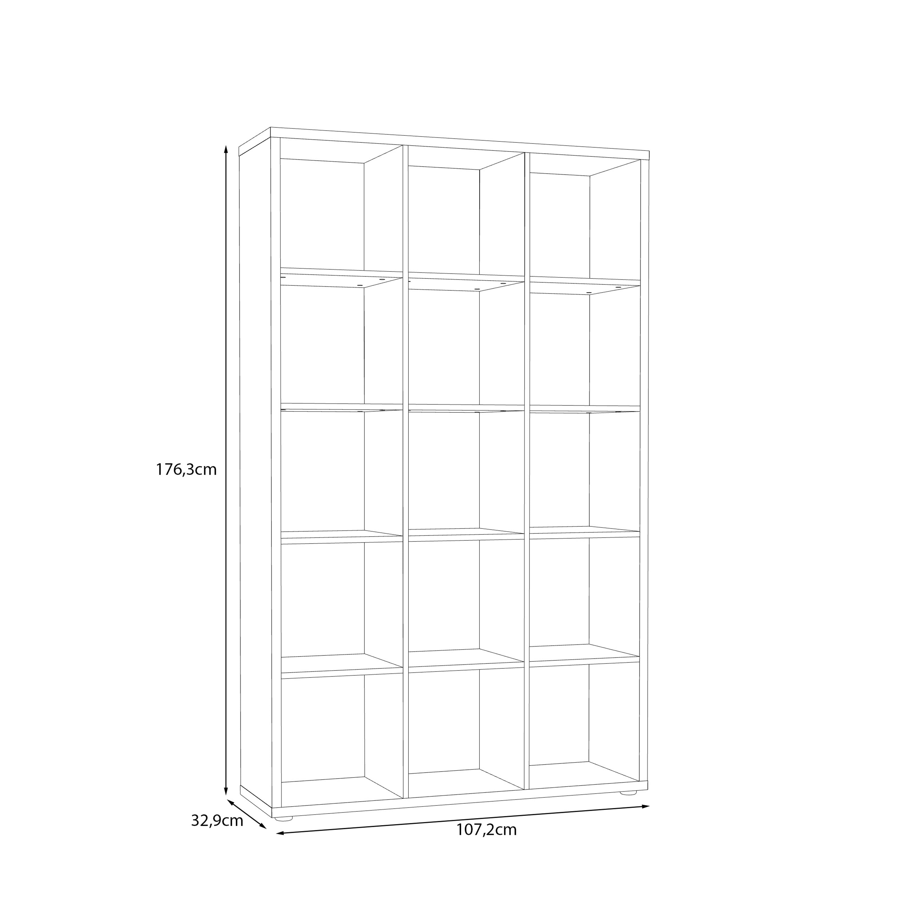 Mauro 3x5 Storage Unit in Sand