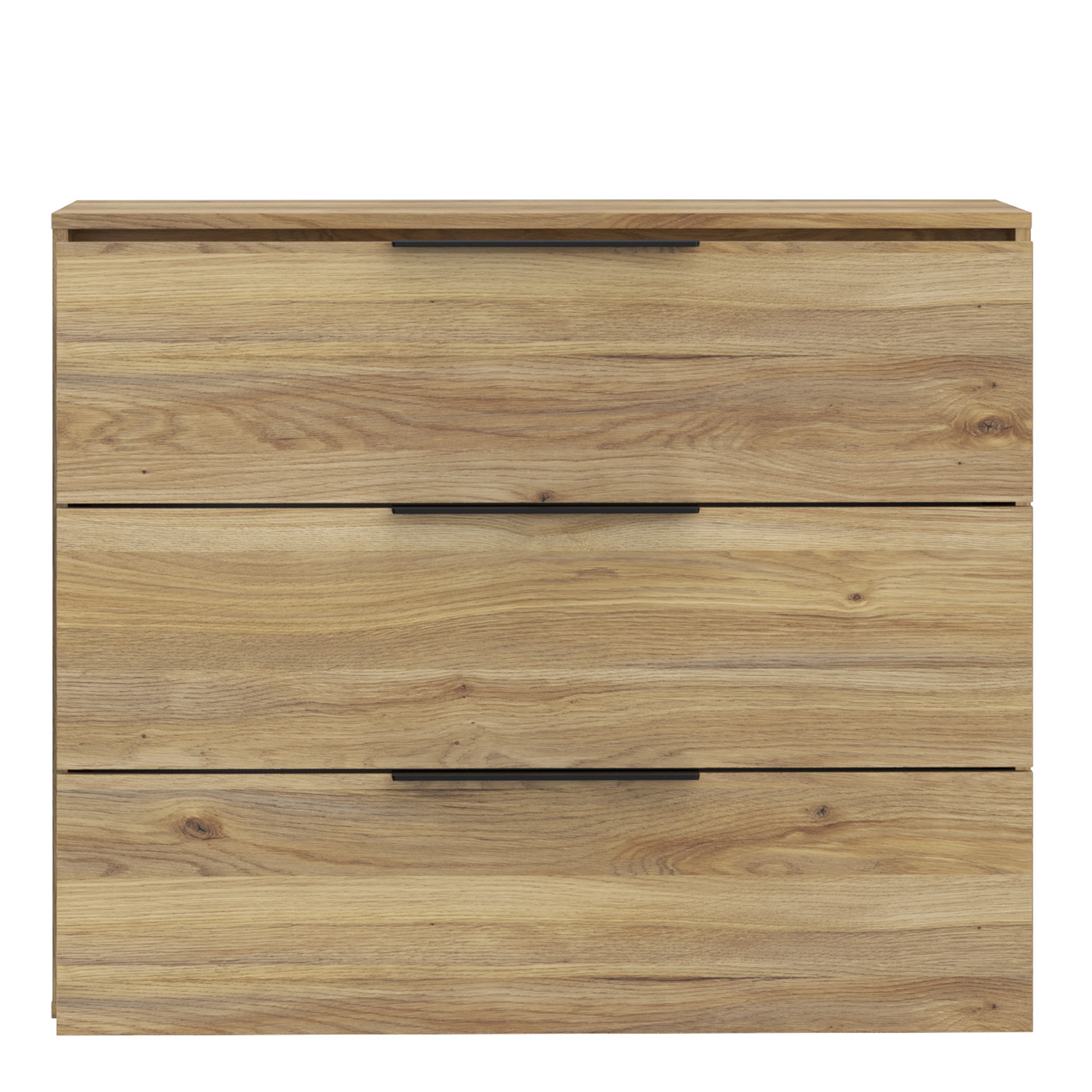Orkney 3 Drawer Chest in Mauvella Oak