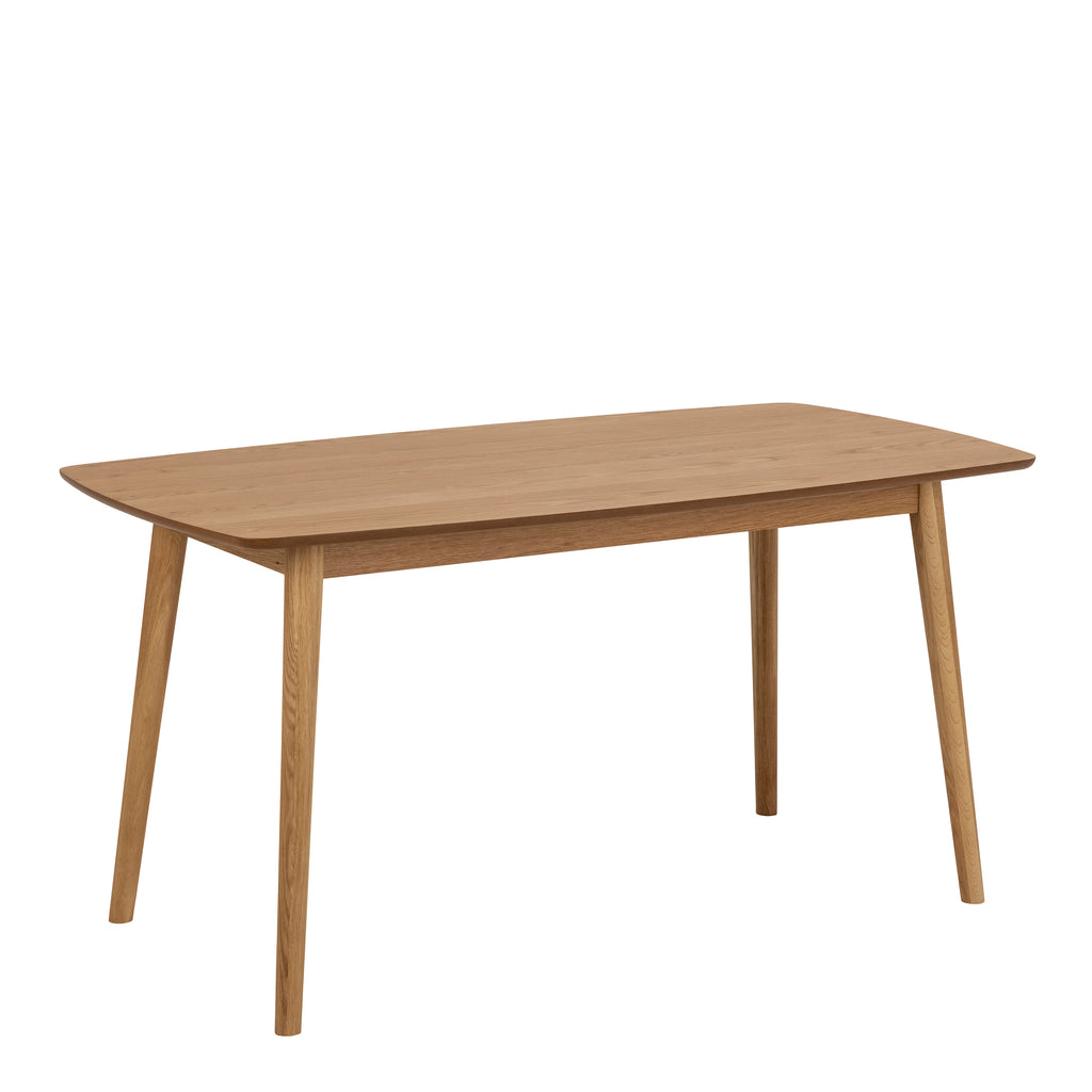 Nagano Rectangular Dining Table in Oak 150x80cm