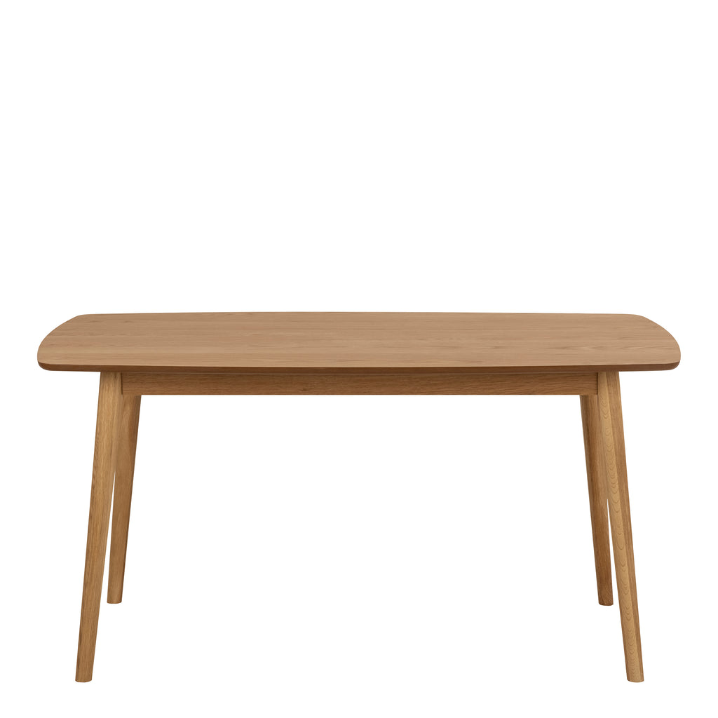 Nagano Rectangular Dining Table in Oak 150x80cm