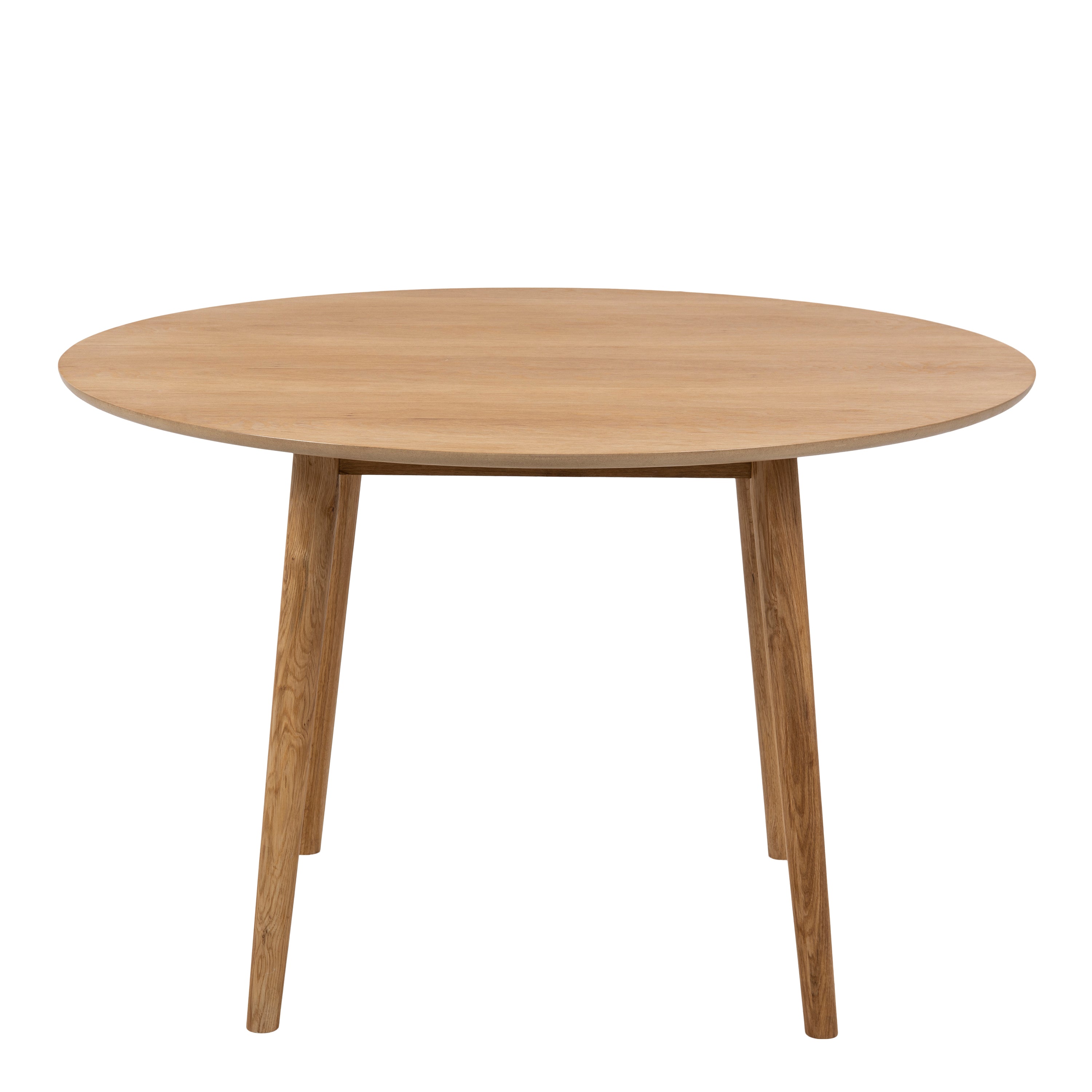 Nagano Round Dining Table in Oak 120cm