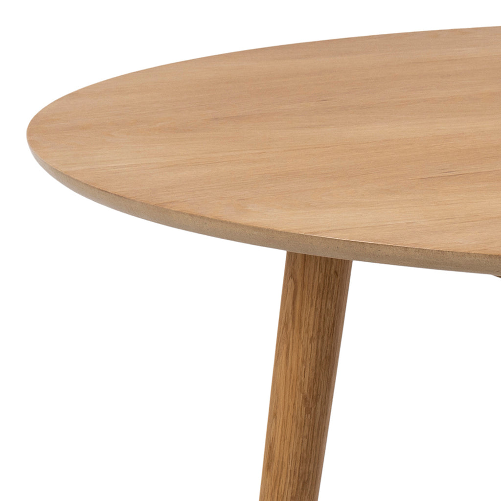 Nagano Round Dining Table in Oak 120cm
