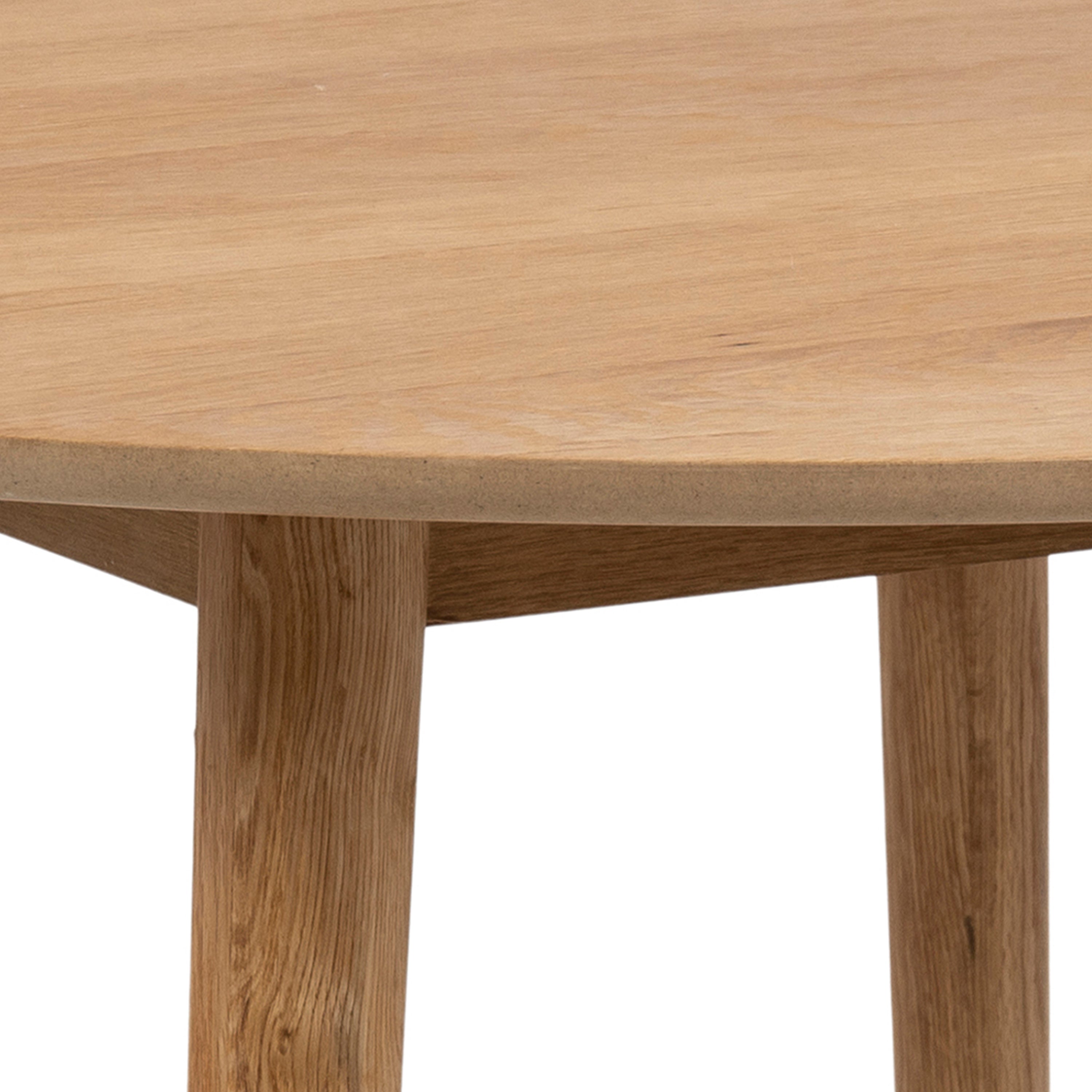 Nagano Round Dining Table in Oak 120cm