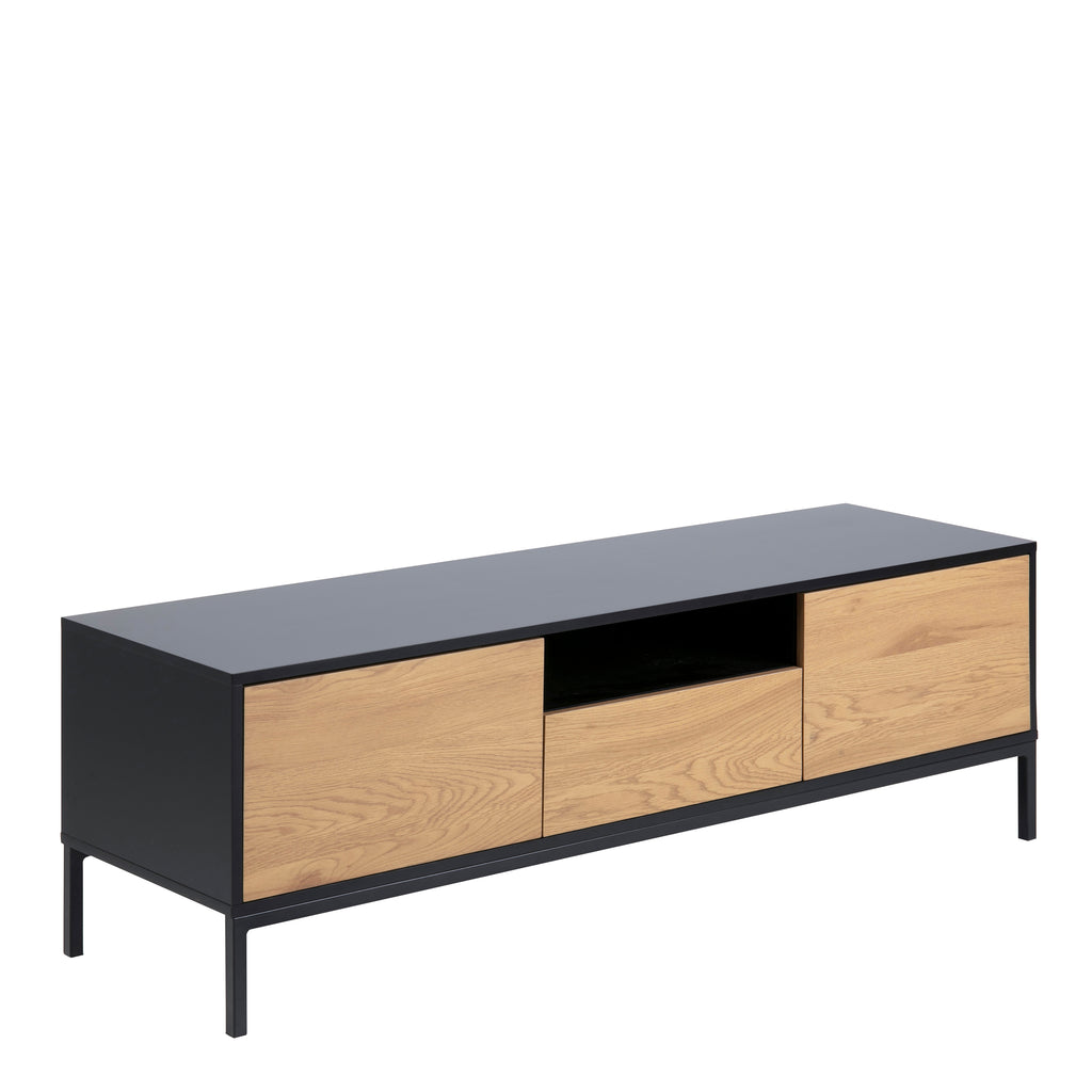 Seaford Wide Grey Steel Bookcase With 4 Grey Melamine Shelves