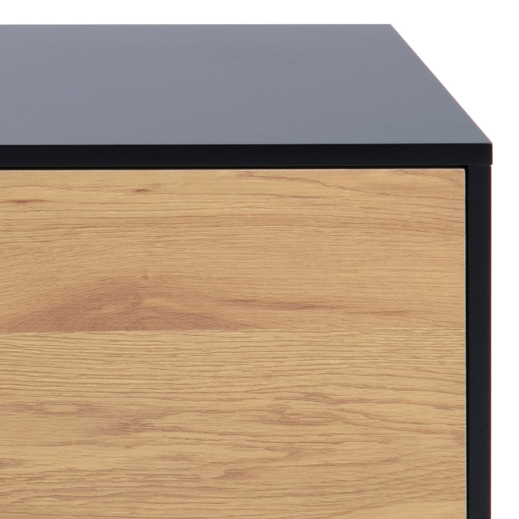 Seaford Wide Grey Steel Bookcase With 4 Grey Melamine Shelves