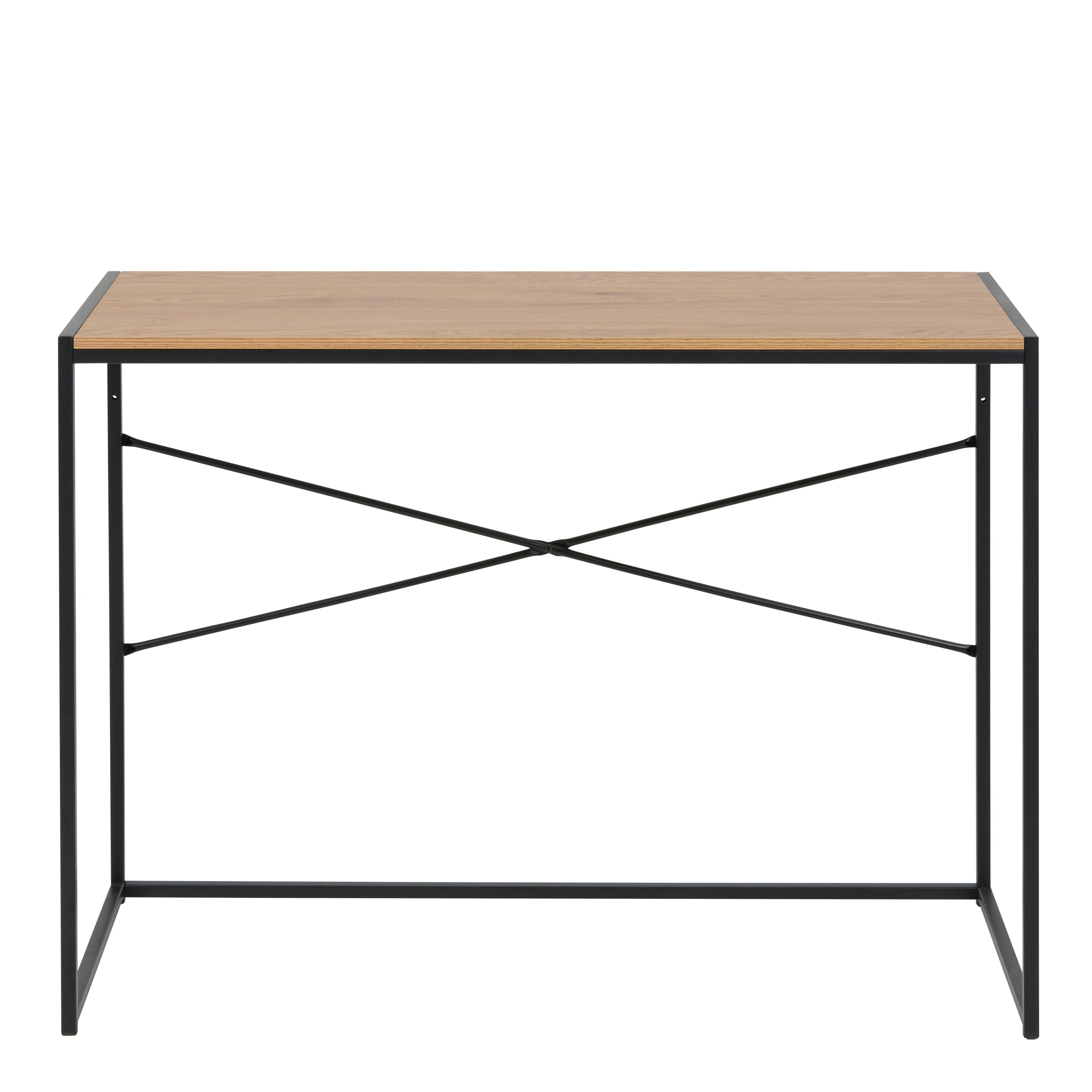Seaford Wide Grey Steel Bookcase With 4 Grey Melamine Shelves