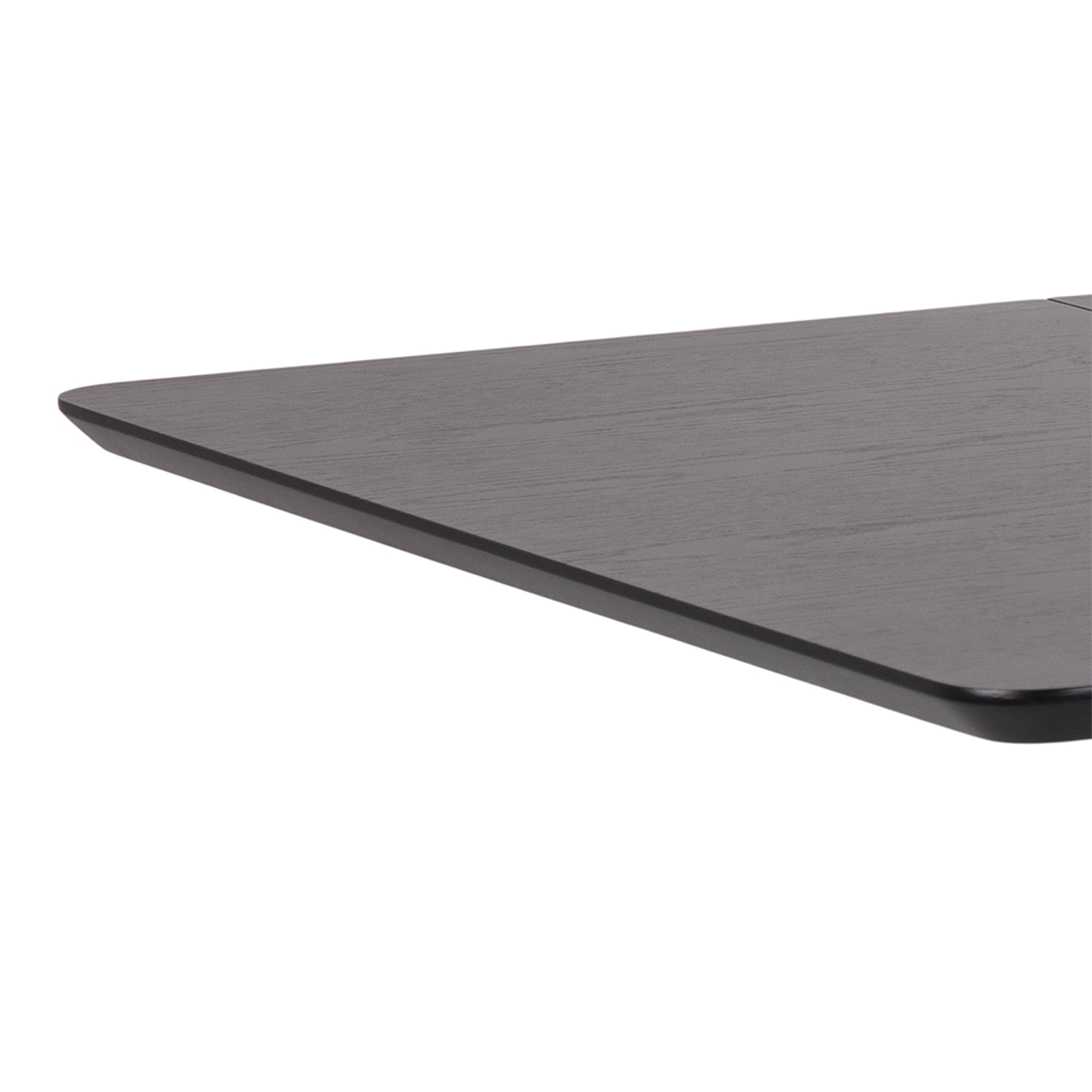 Roxby Extending Dining Table 120x80cm in Black