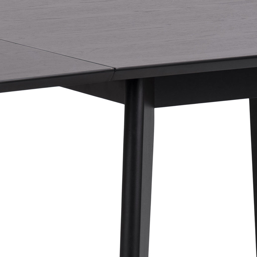 Roxby Extending Dining Table 120x80cm in Black