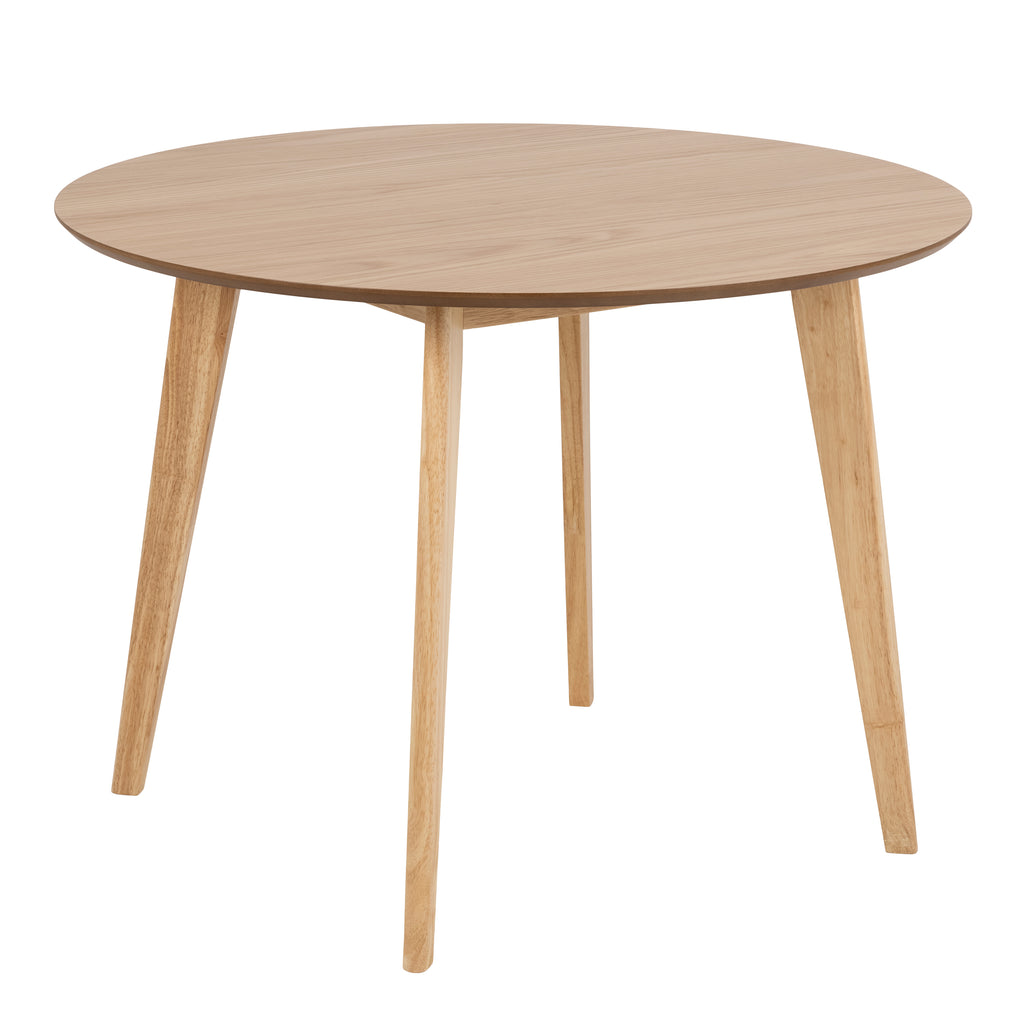 Roxby Round Dining Table in Oak 105cm