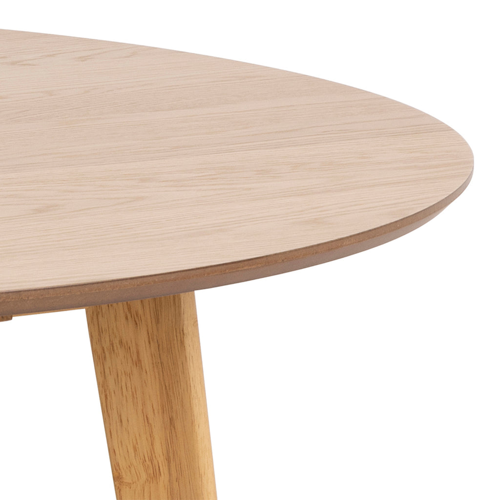 Roxby Round Dining Table in Oak 140cm