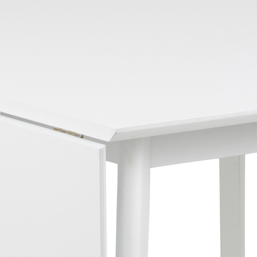 Roxby Square Dining Table in White 120x80cm