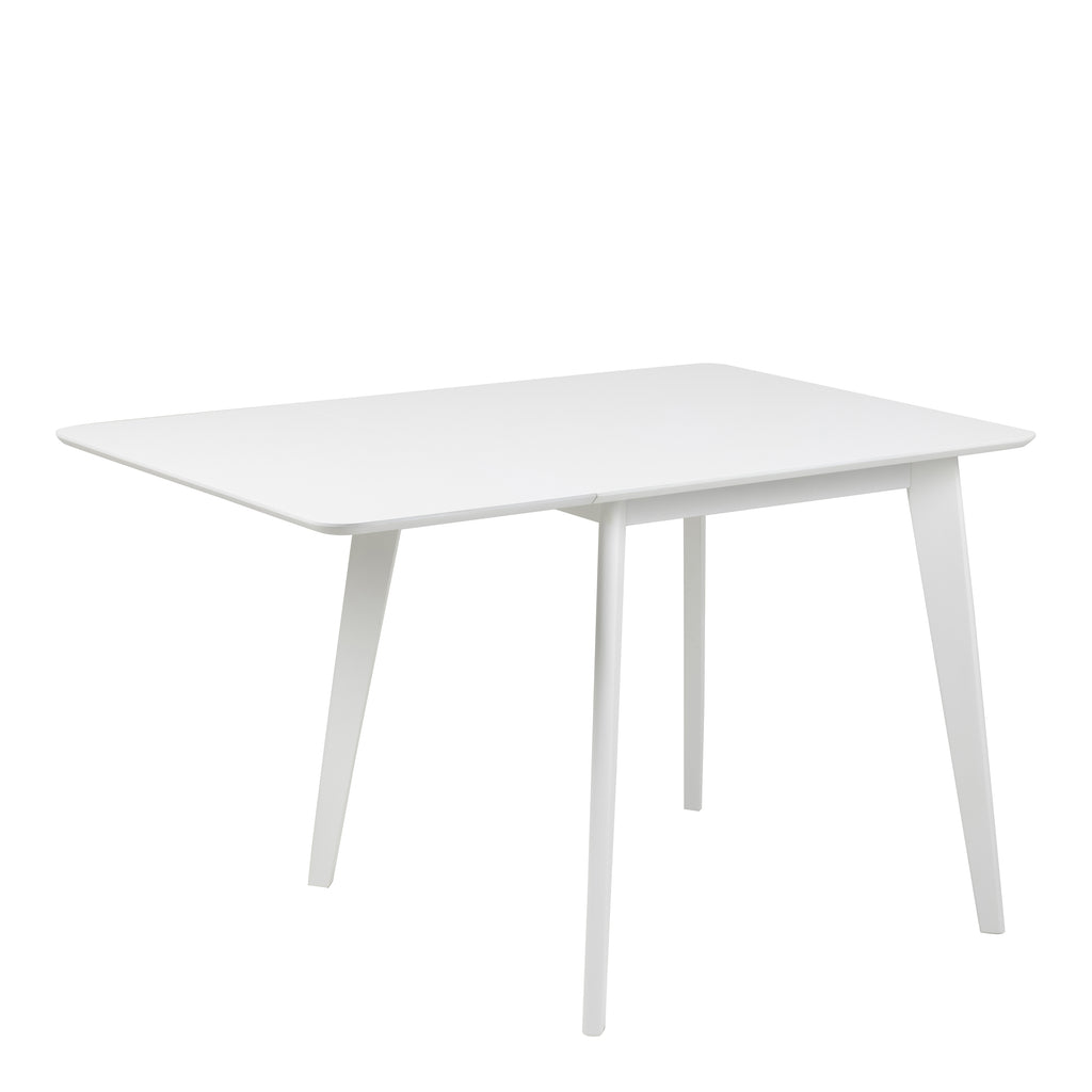 Roxby Square Dining Table in White 120x80cm