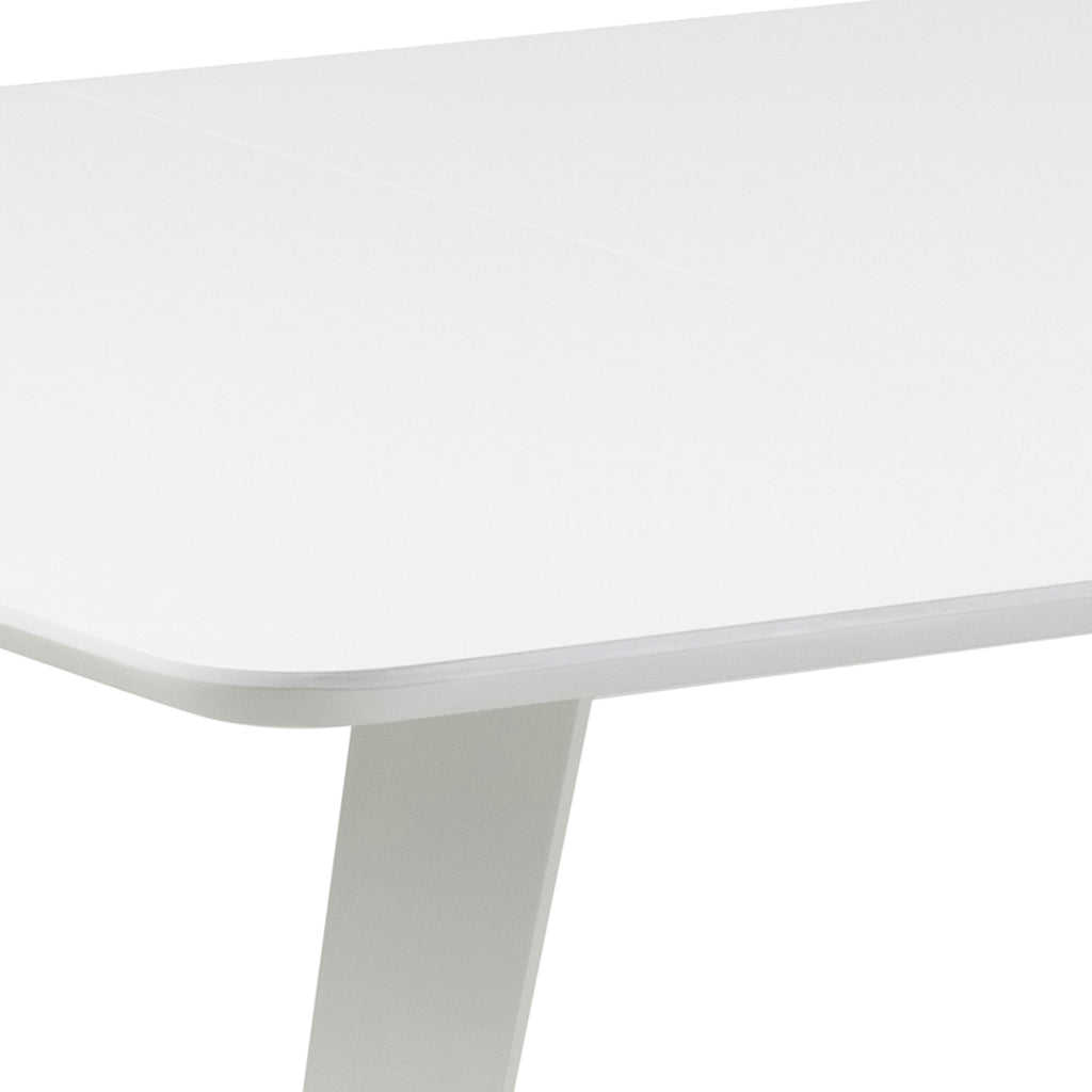 Roxby Square Dining Table in White 120x80cm