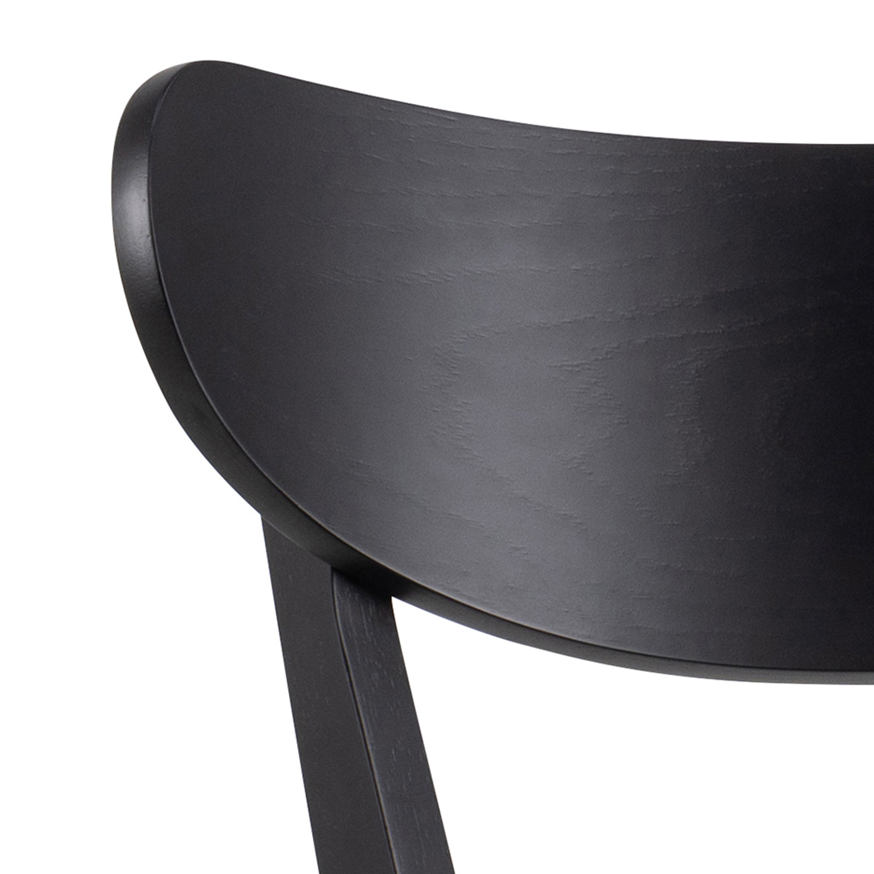 Roxby Bar Table in Black & Oak Included 4 Roxby Bar Stool in Black