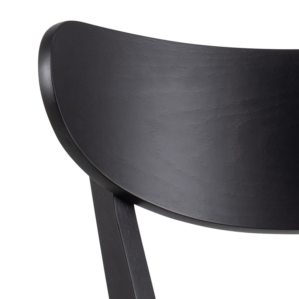 Roxby Bar Stool in Black Set of 2