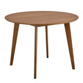 Roxby Round Dining Table in Walnut 105cm